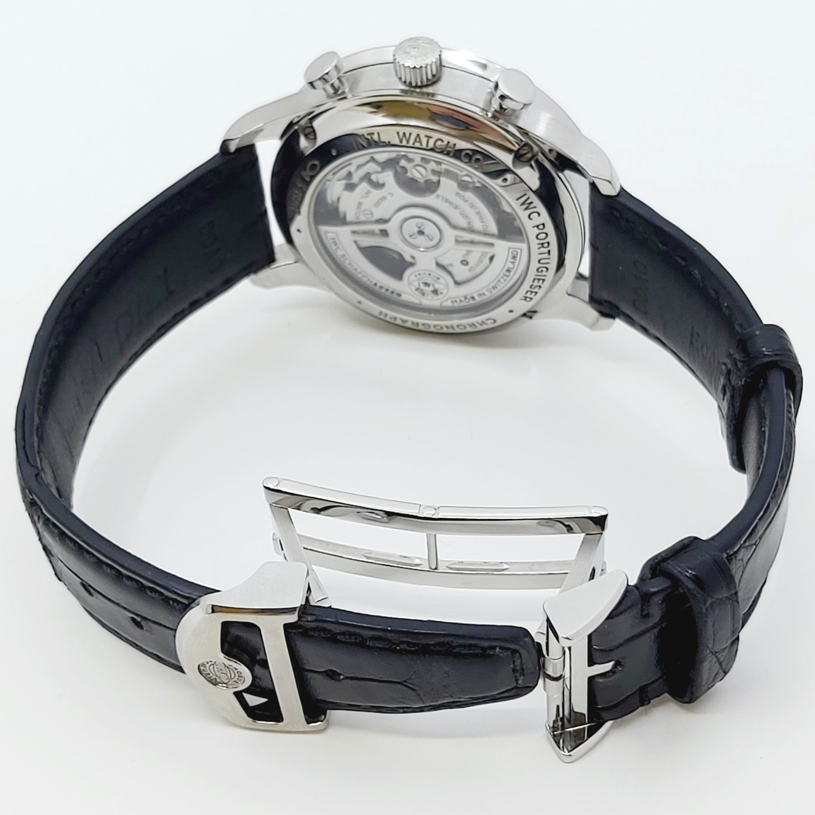 Armbanduhr Stahl IWC "Portugieser" IW371606, Fullset