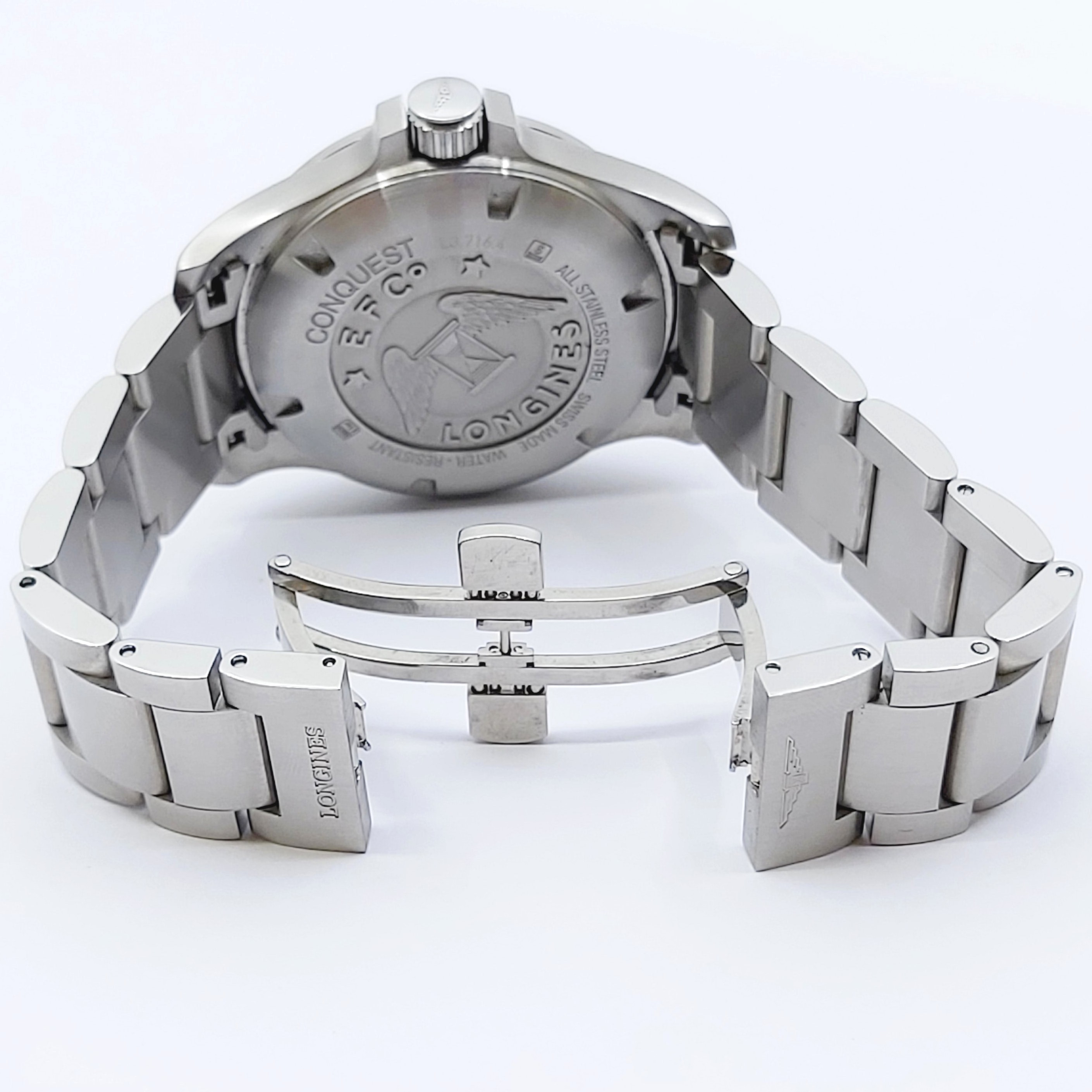 Armbanduhr Longines Conquest V.H.P., Ref.: L3.716.4.56.6 mit Zertifikat