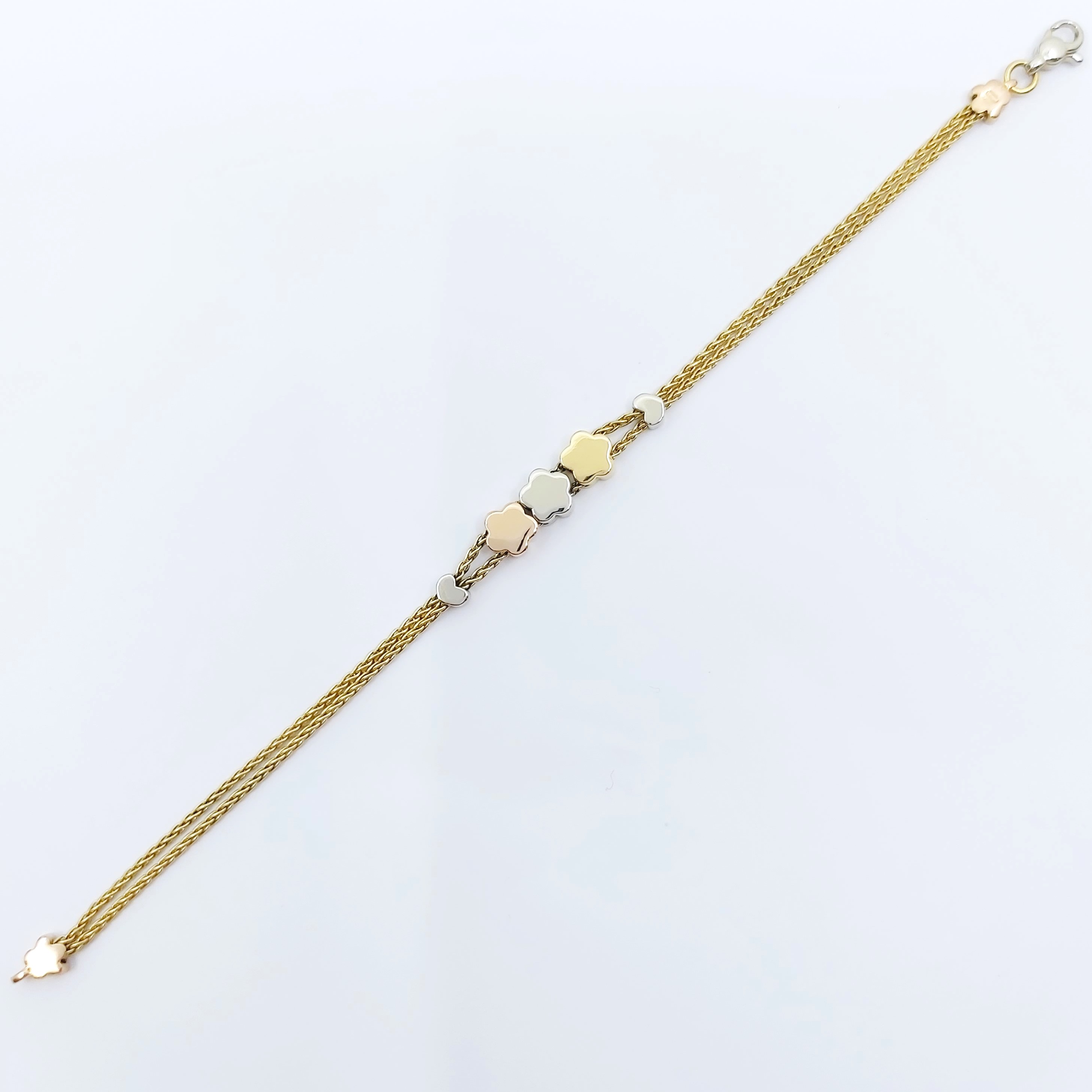 Armband 750/-, Länge: 18 cm, 8,76g