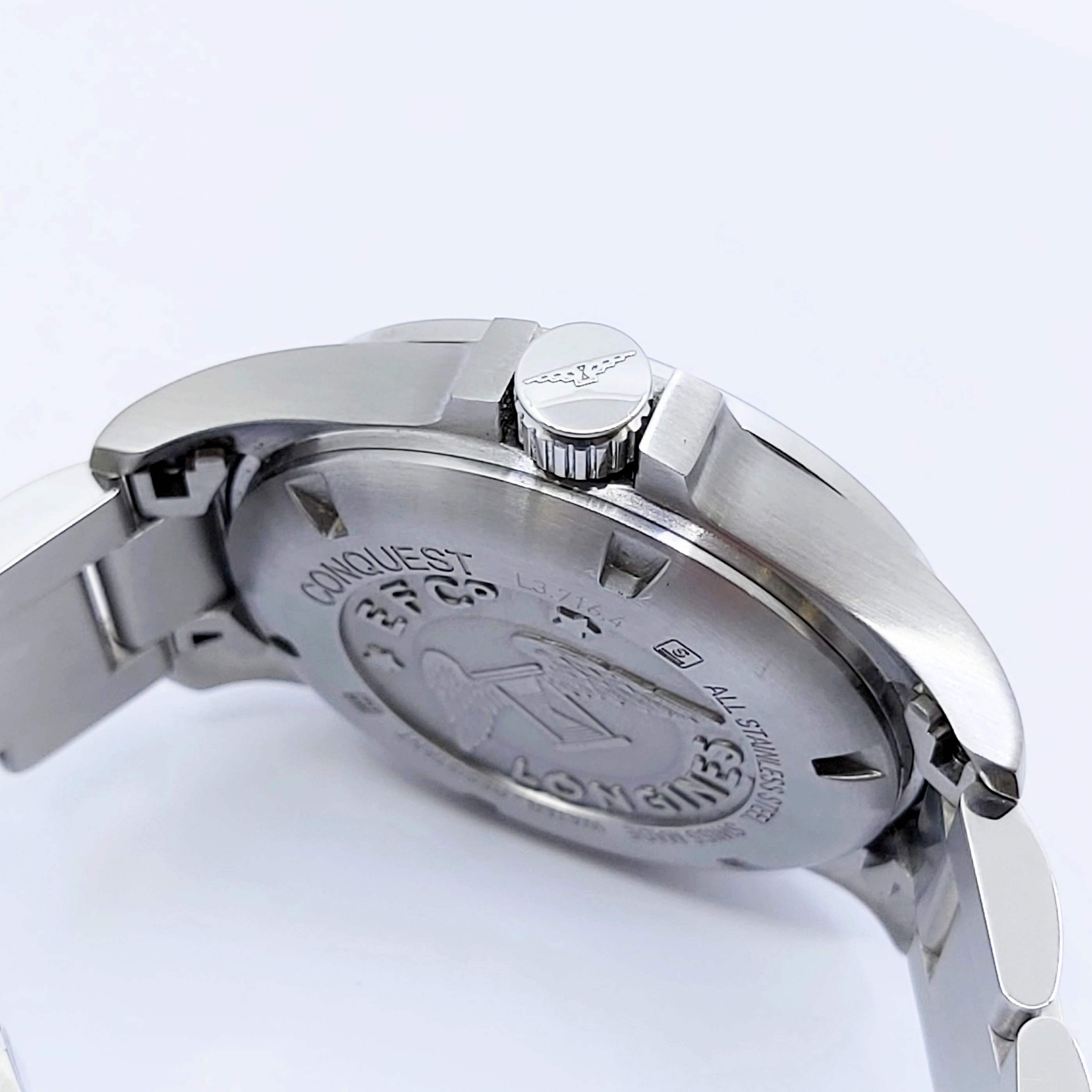 Armbanduhr Longines Conquest V.H.P., Ref.: L3.716.4.56.6 mit Zertifikat