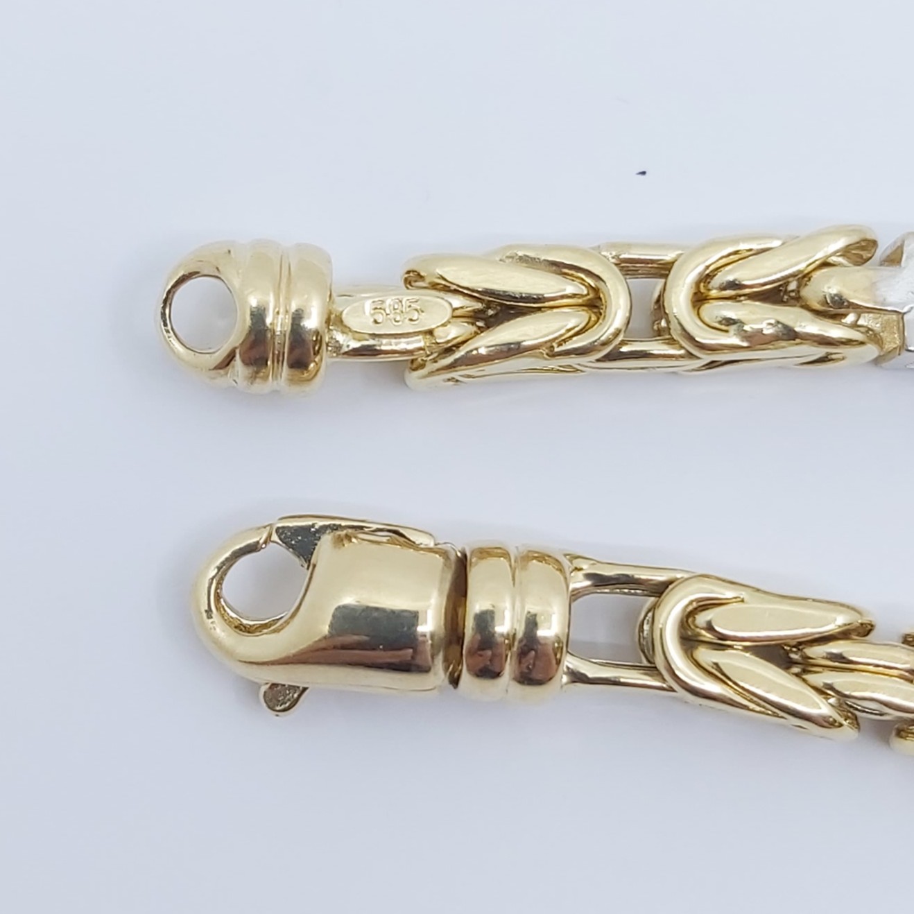 Armband 585/-, Länge: 21,5 cm, 16,23 g