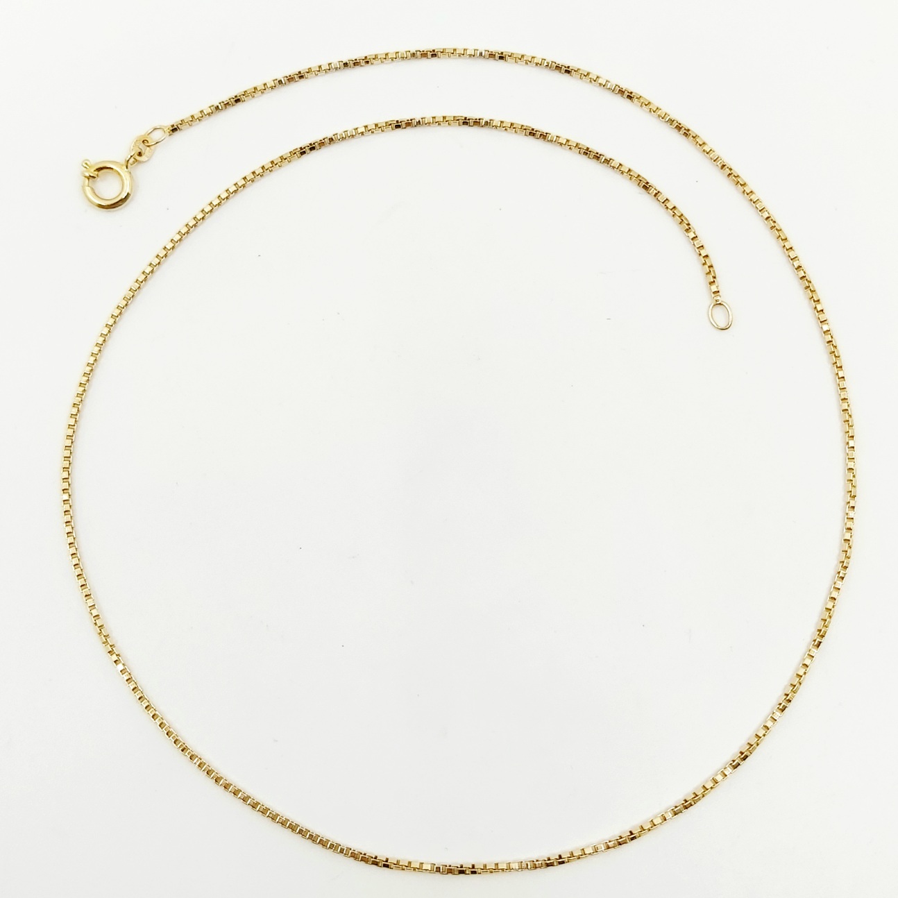 1 Halskette 585/- , 43 cm, 4,73 g