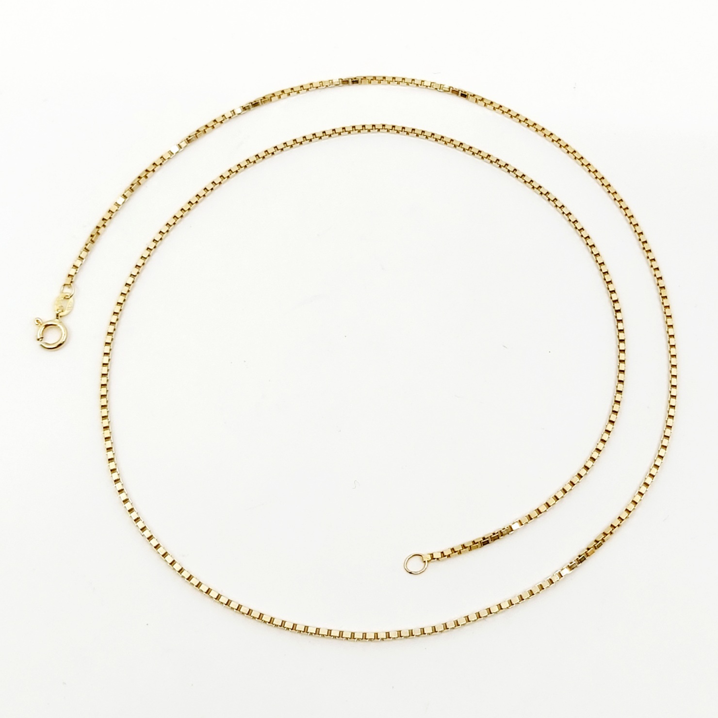 1 Halskette 585/- Länge: 50,5 cm, 6,34 g