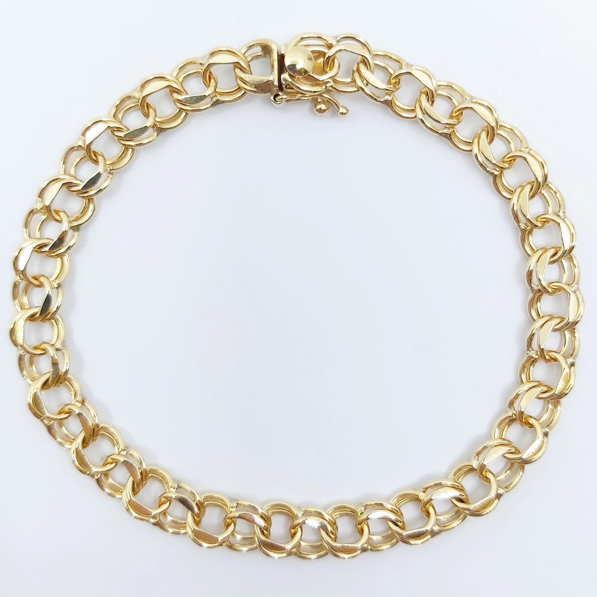 Armband 585/-, Länge: 19 cm, 11,22g