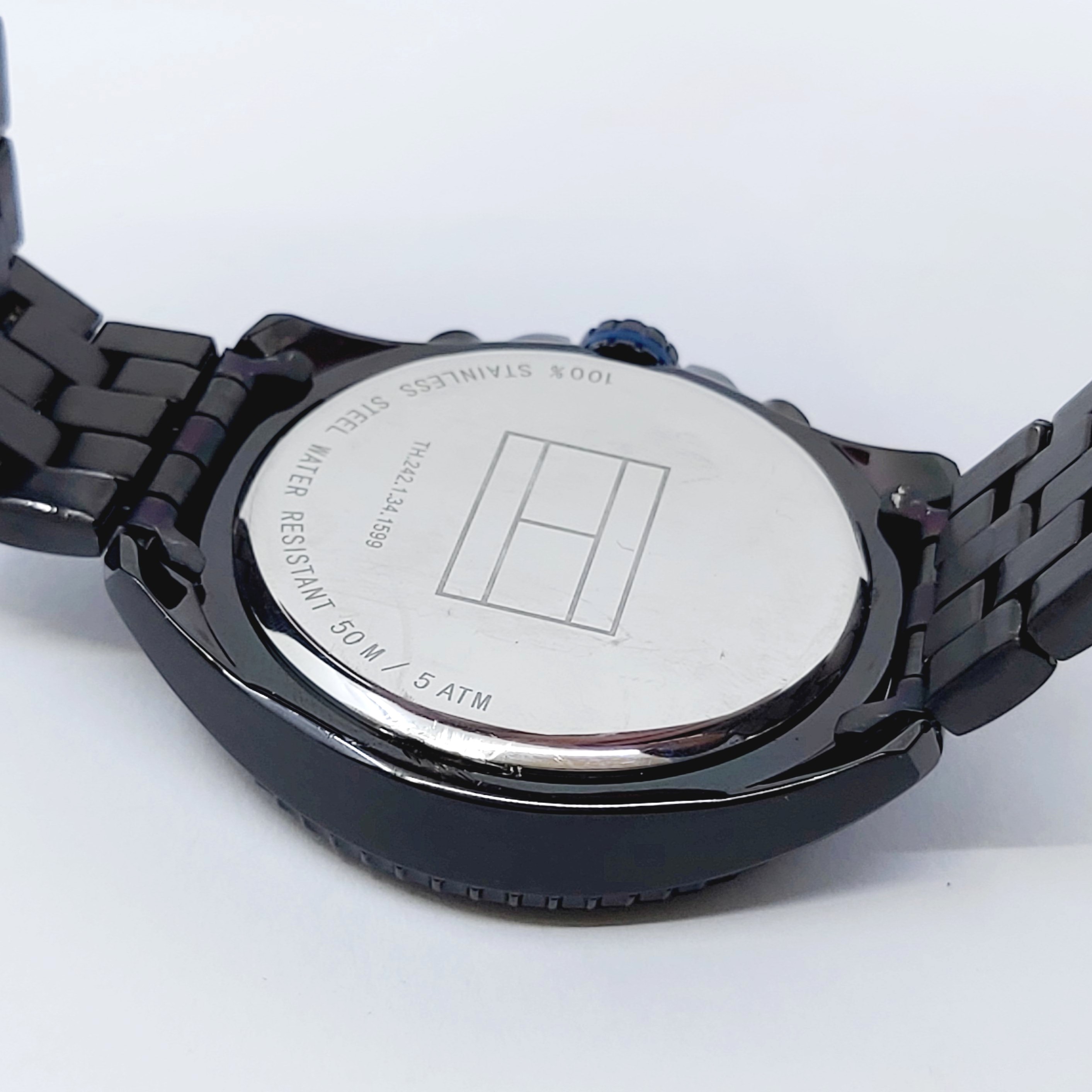 Armbanduhr Tommy Hilfinger Grant Black Sports