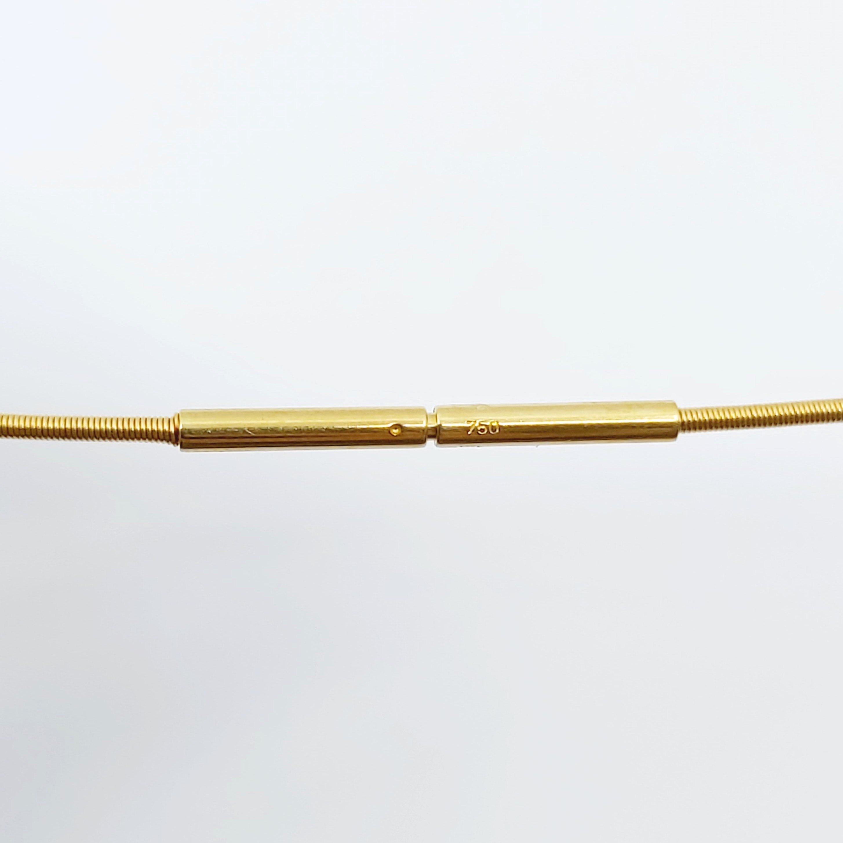 Spiralreif 750/-, Länge: 41cm, 4,23g