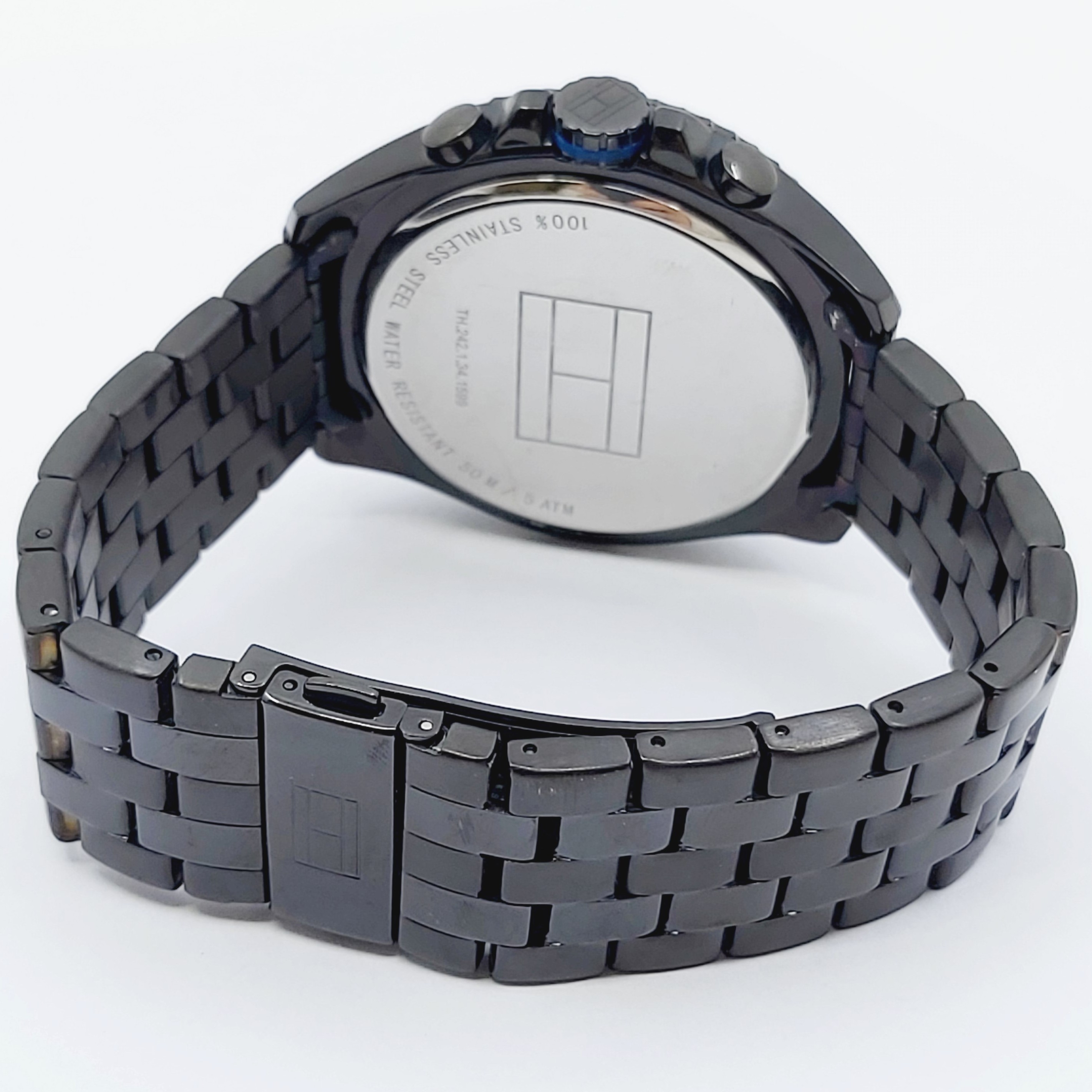 Armbanduhr Tommy Hilfinger Grant Black Sports