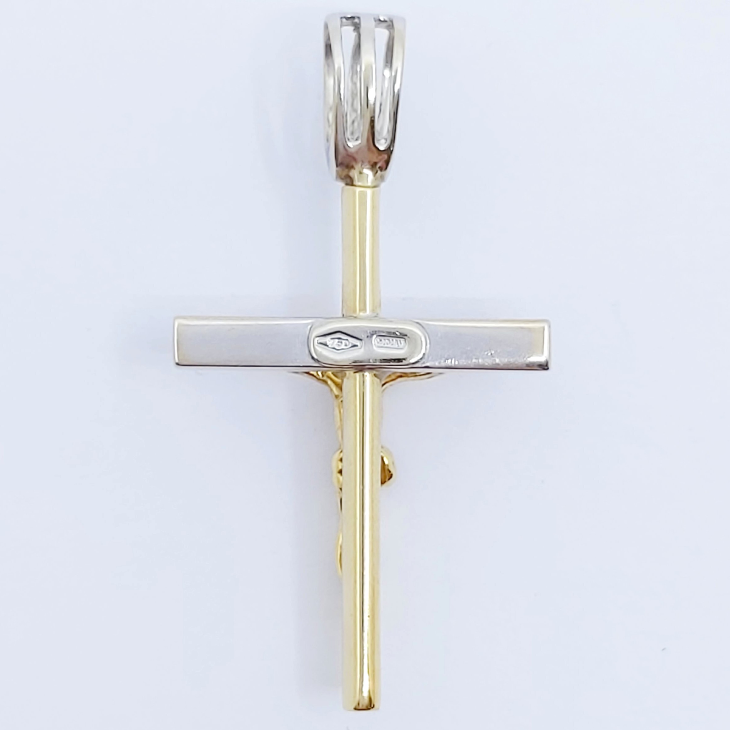 Anhänger 750/- "Kreuz", 3,93g