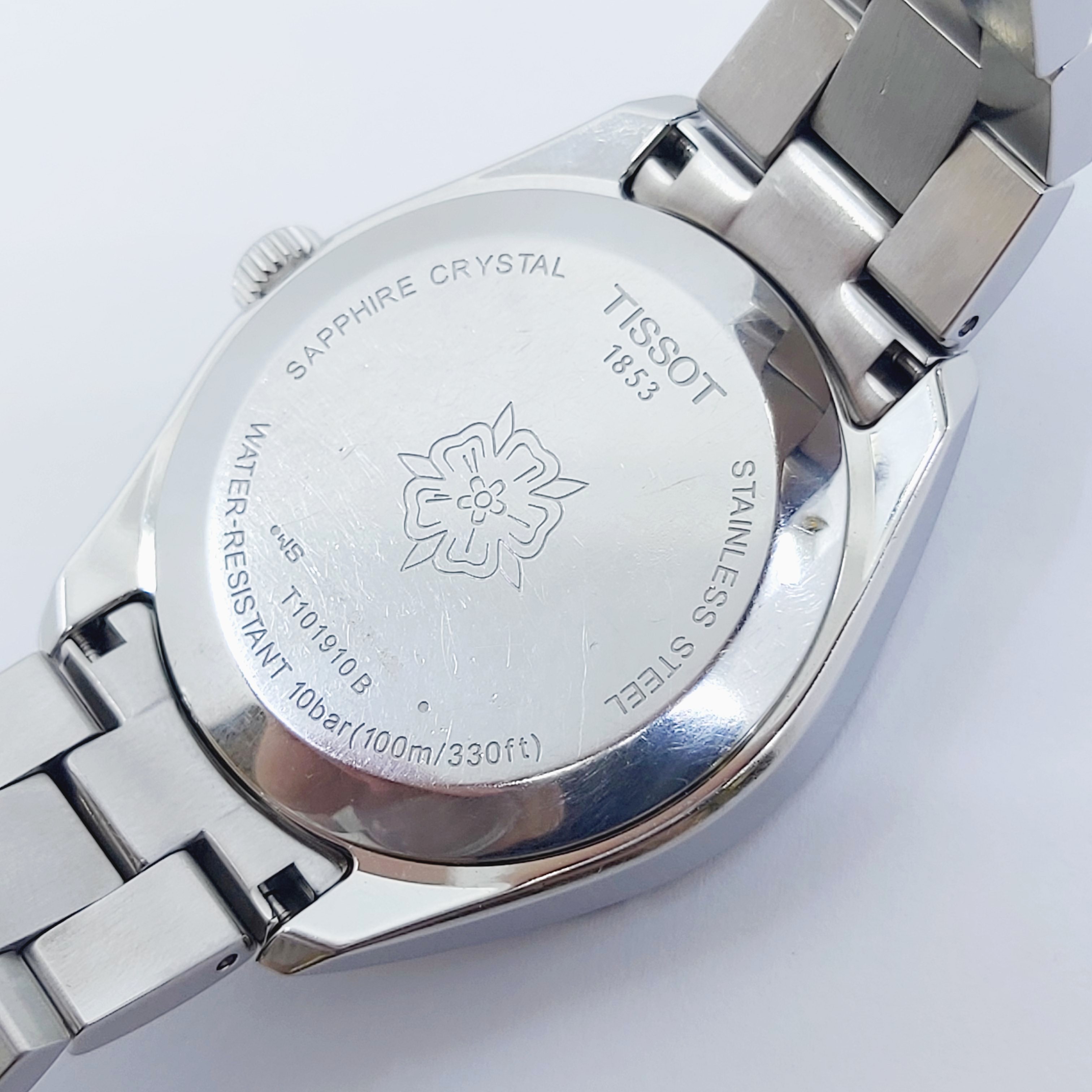 Damenarmbanduhr Stahl Tissot PR100 Sport Chic, Fullset