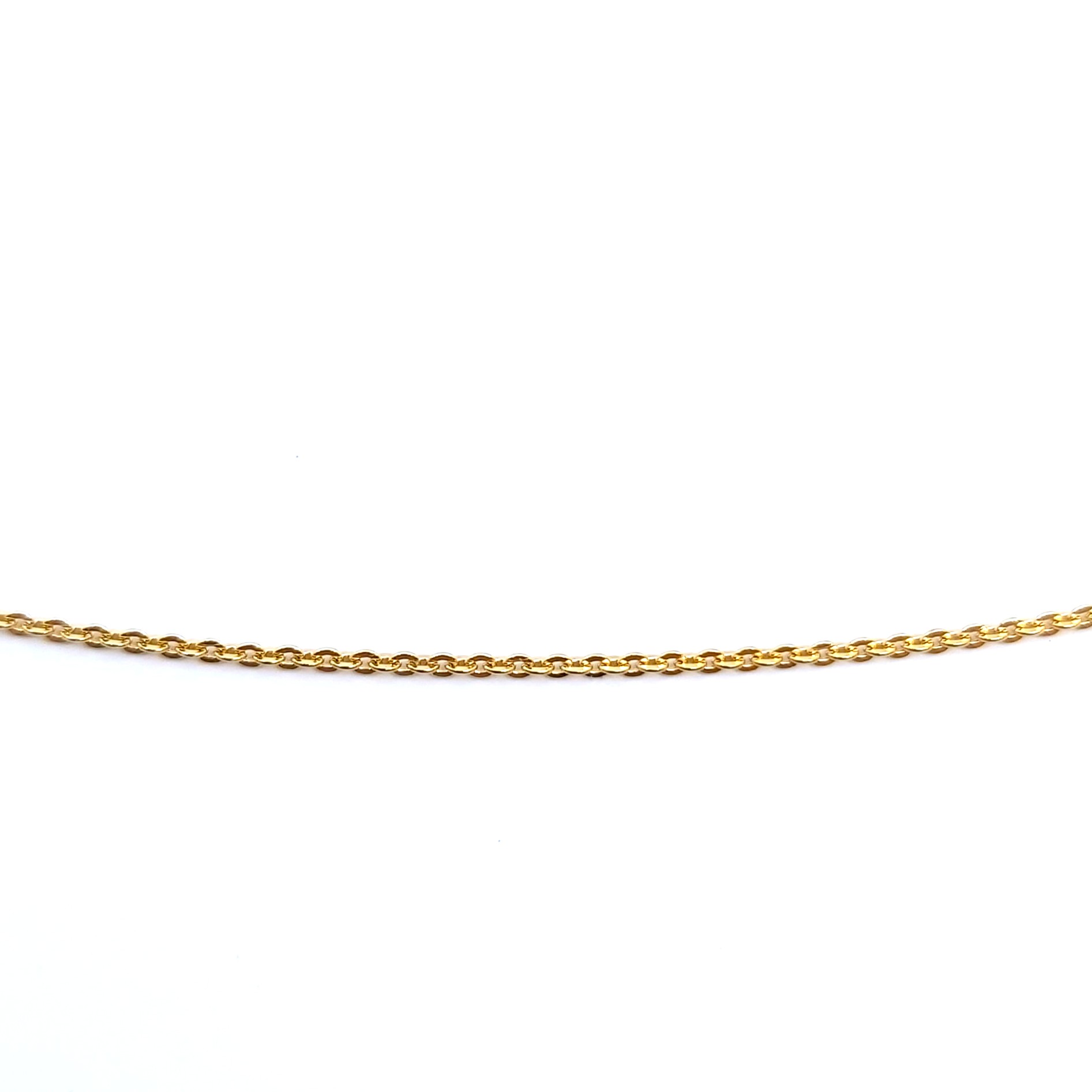 Halskette 750/-, Länge: 49 cm,  2,47g