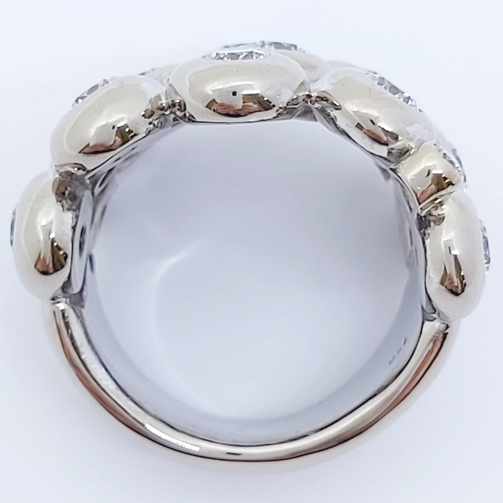 Ring 750/- mit Brillanten, Größe: 58, 36,46g