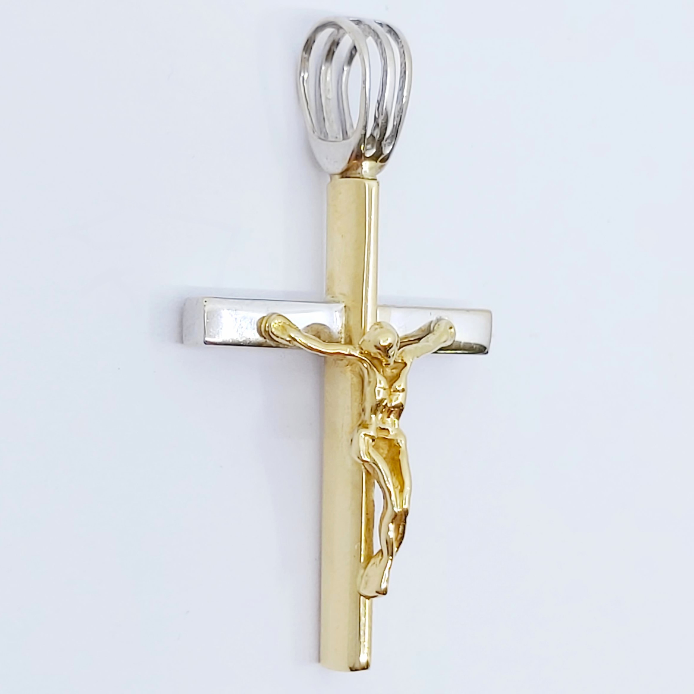 Anhänger 750/- "Kreuz", 3,93g