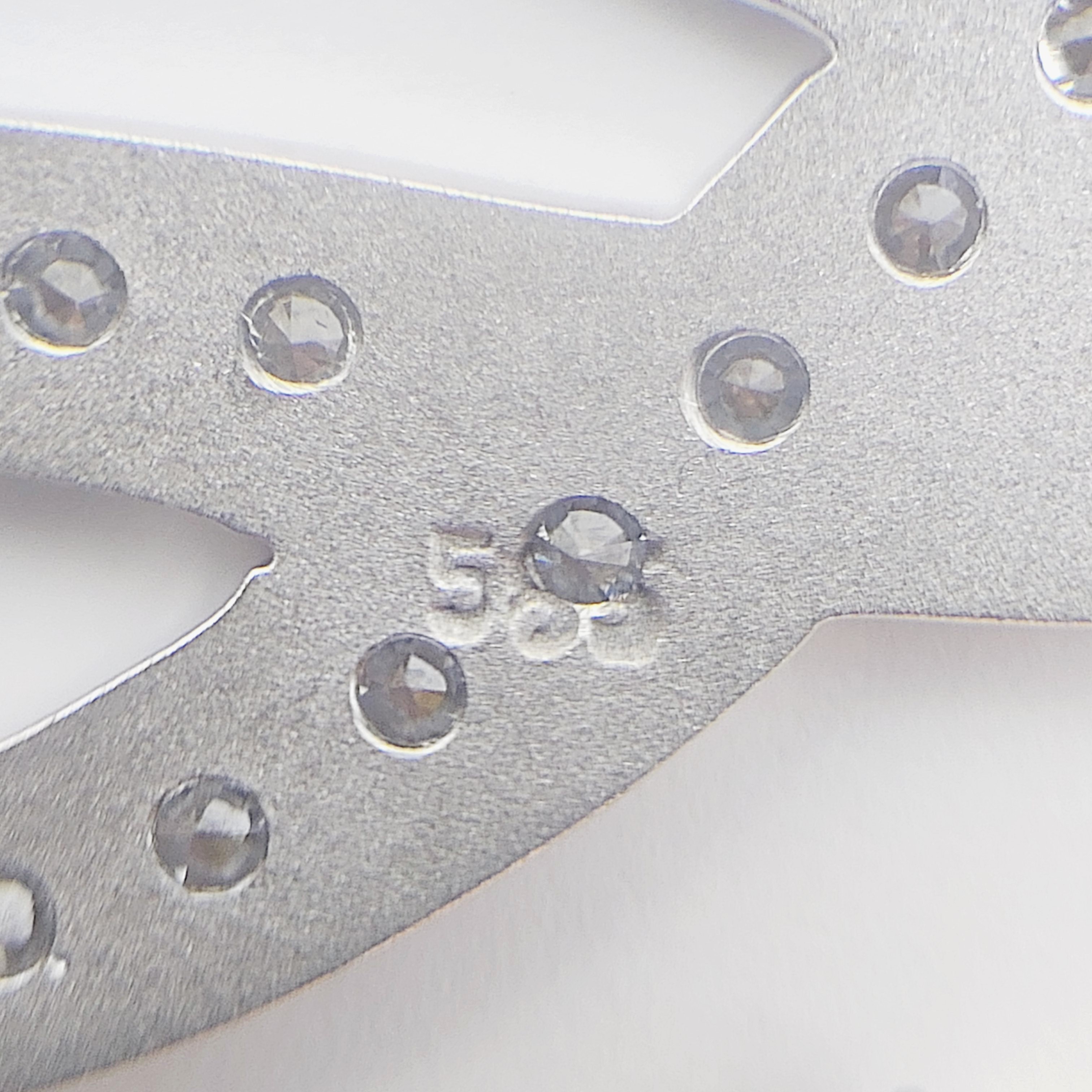 Anhänger 585/-, "H" mit Brillanten, 4,03g