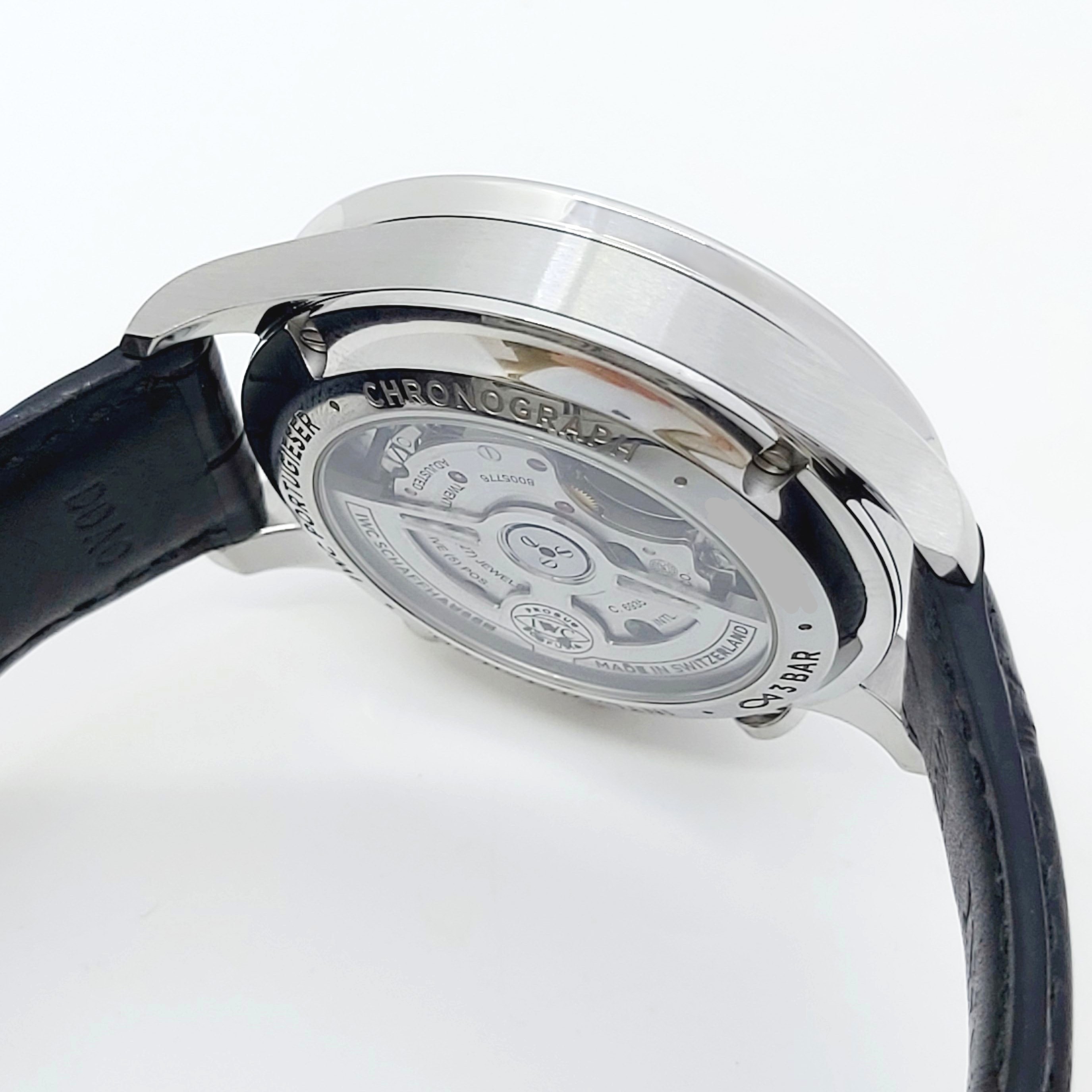 Armbanduhr Stahl IWC "Portugieser" IW371606, Fullset