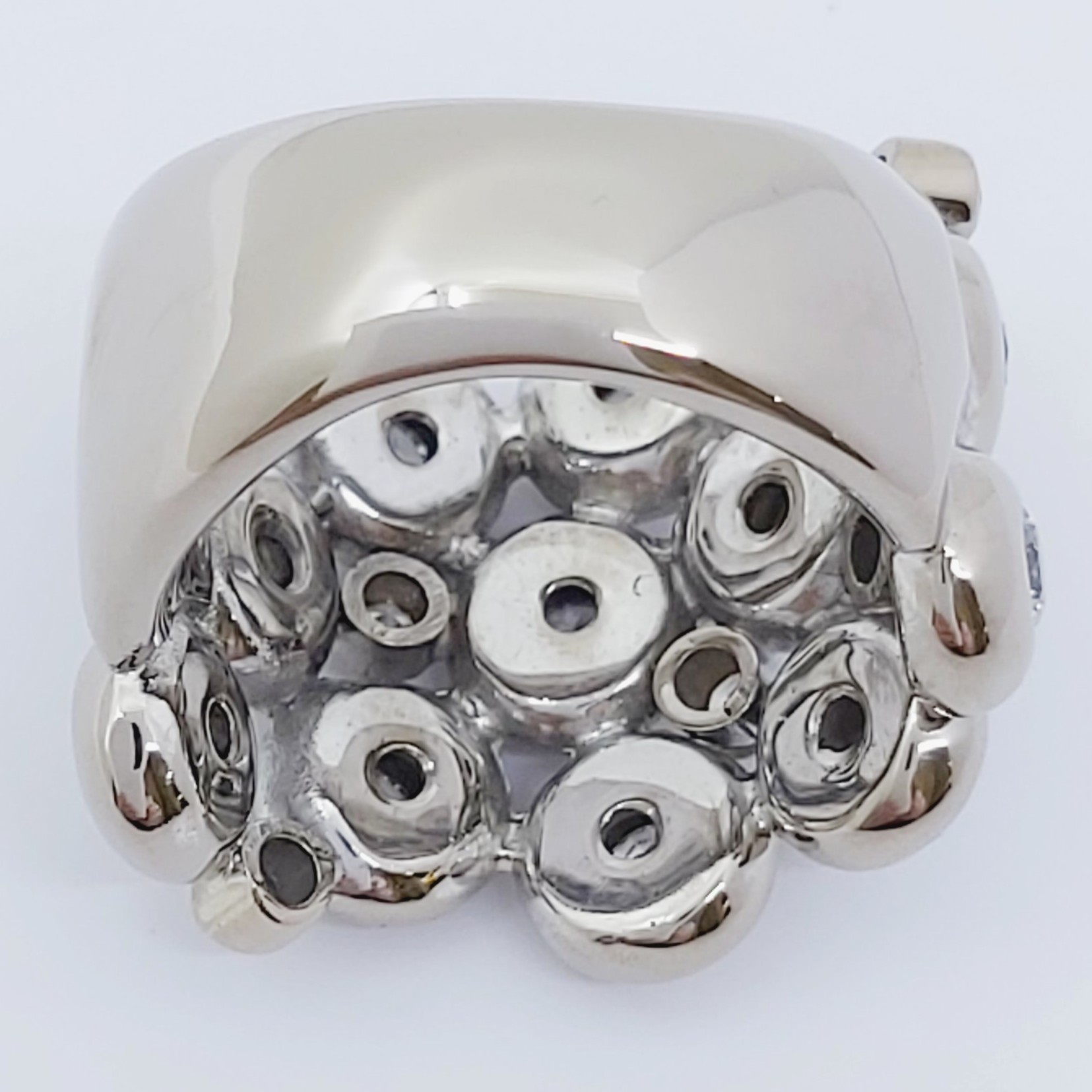 Ring 750/- mit Brillanten, Größe: 58, 36,46g