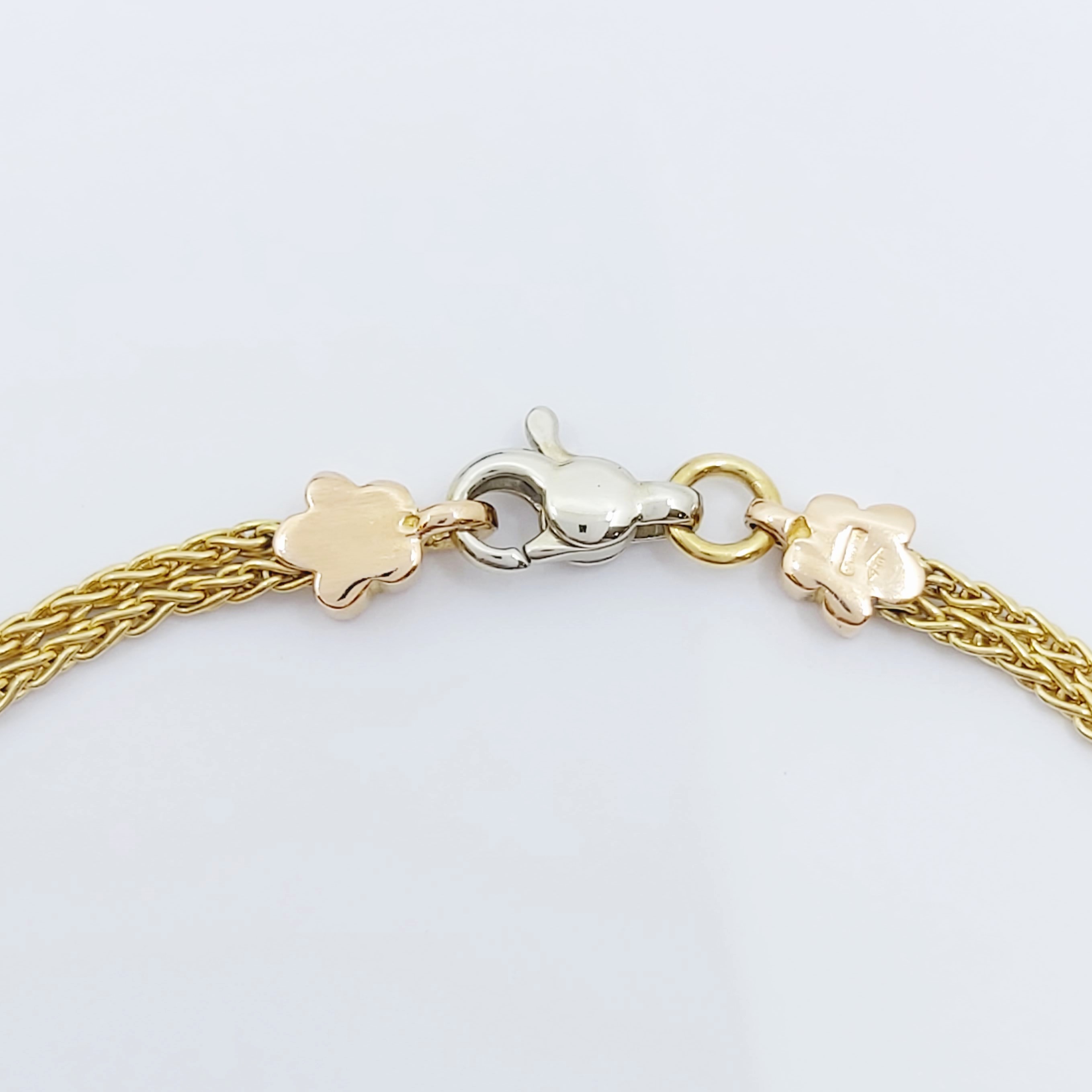 Armband 750/-, Länge: 18 cm, 8,76g