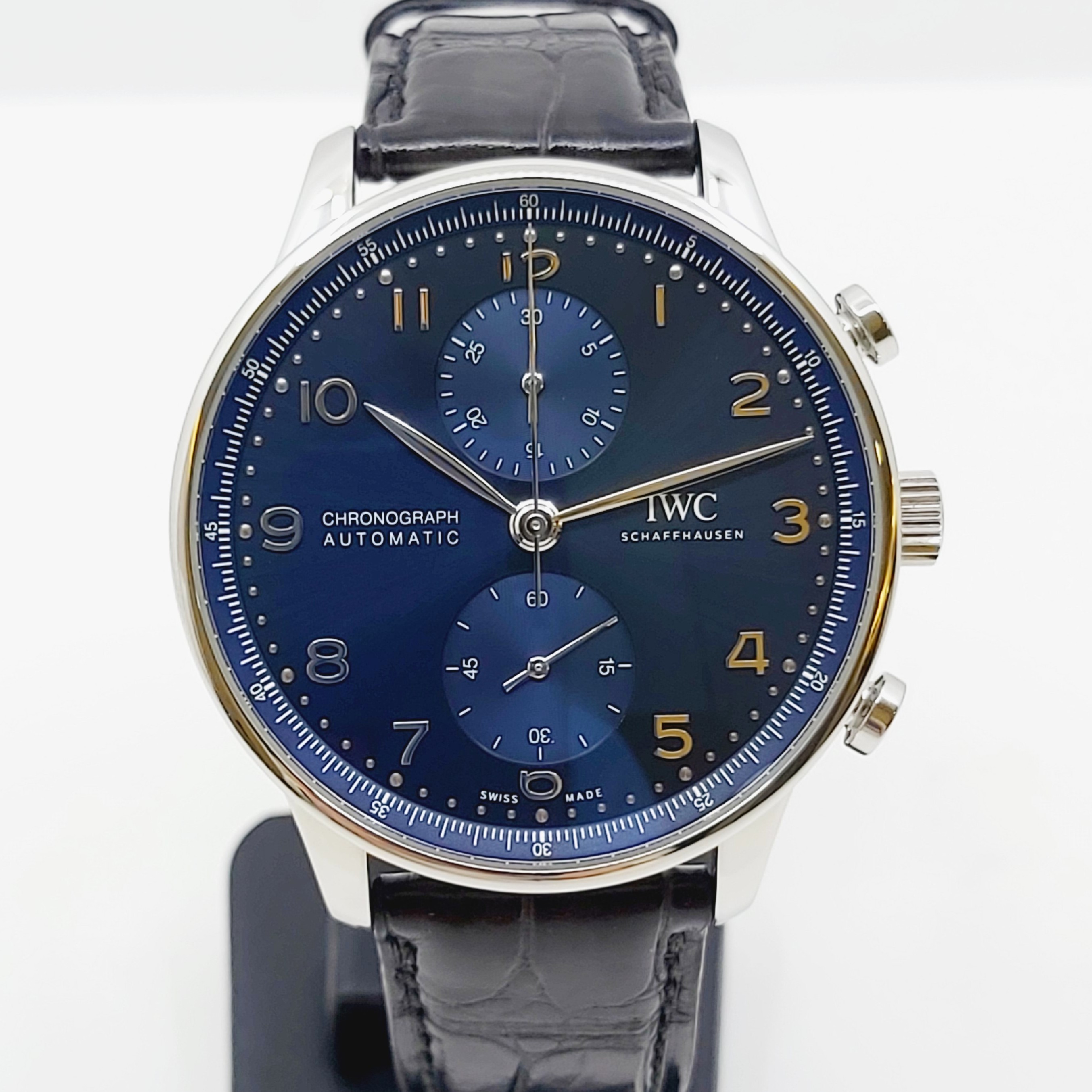 Armbanduhr Stahl IWC "Portugieser" IW371606, Fullset