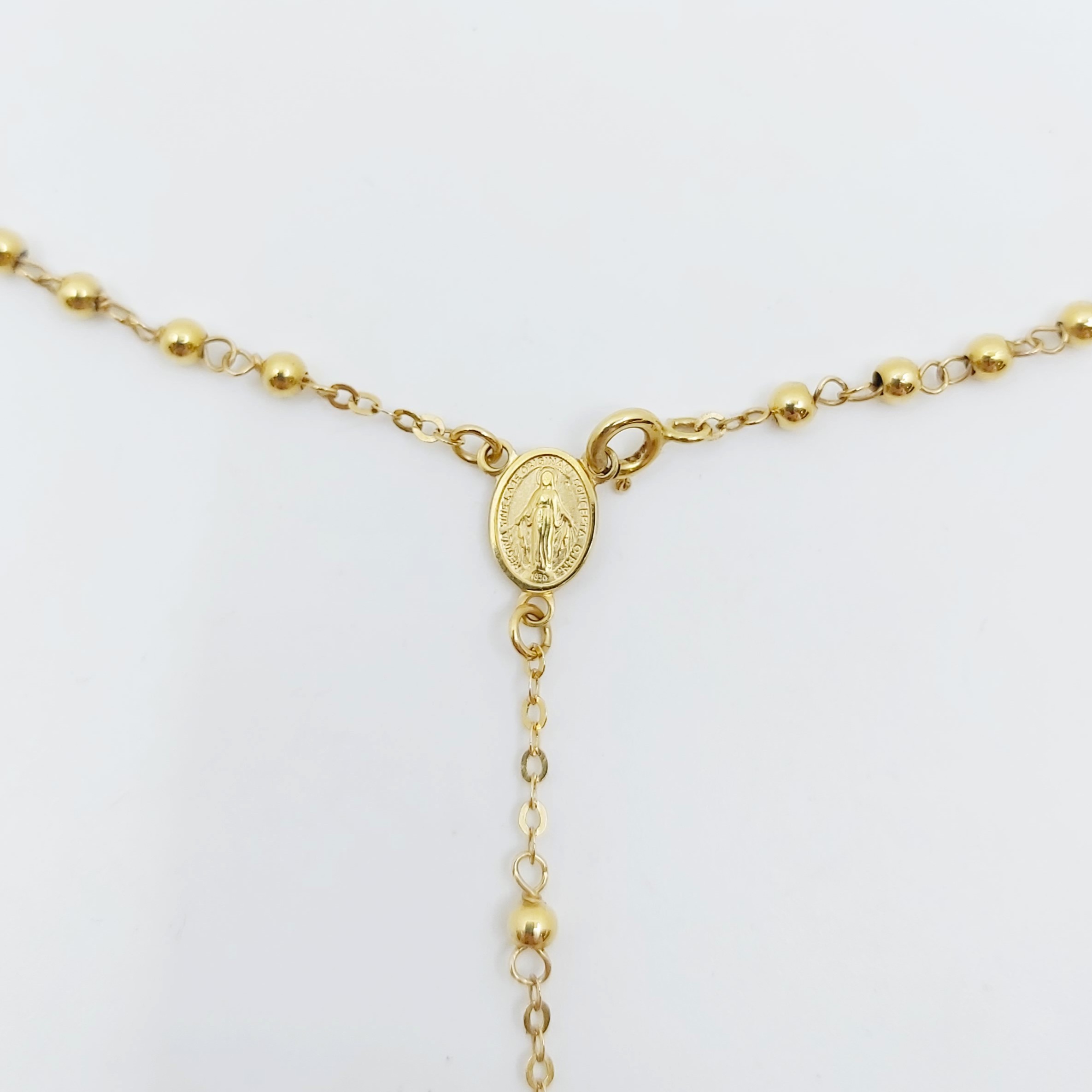 Collier/Rosenkranz 750/- Länge: 47 cm, 6,16g