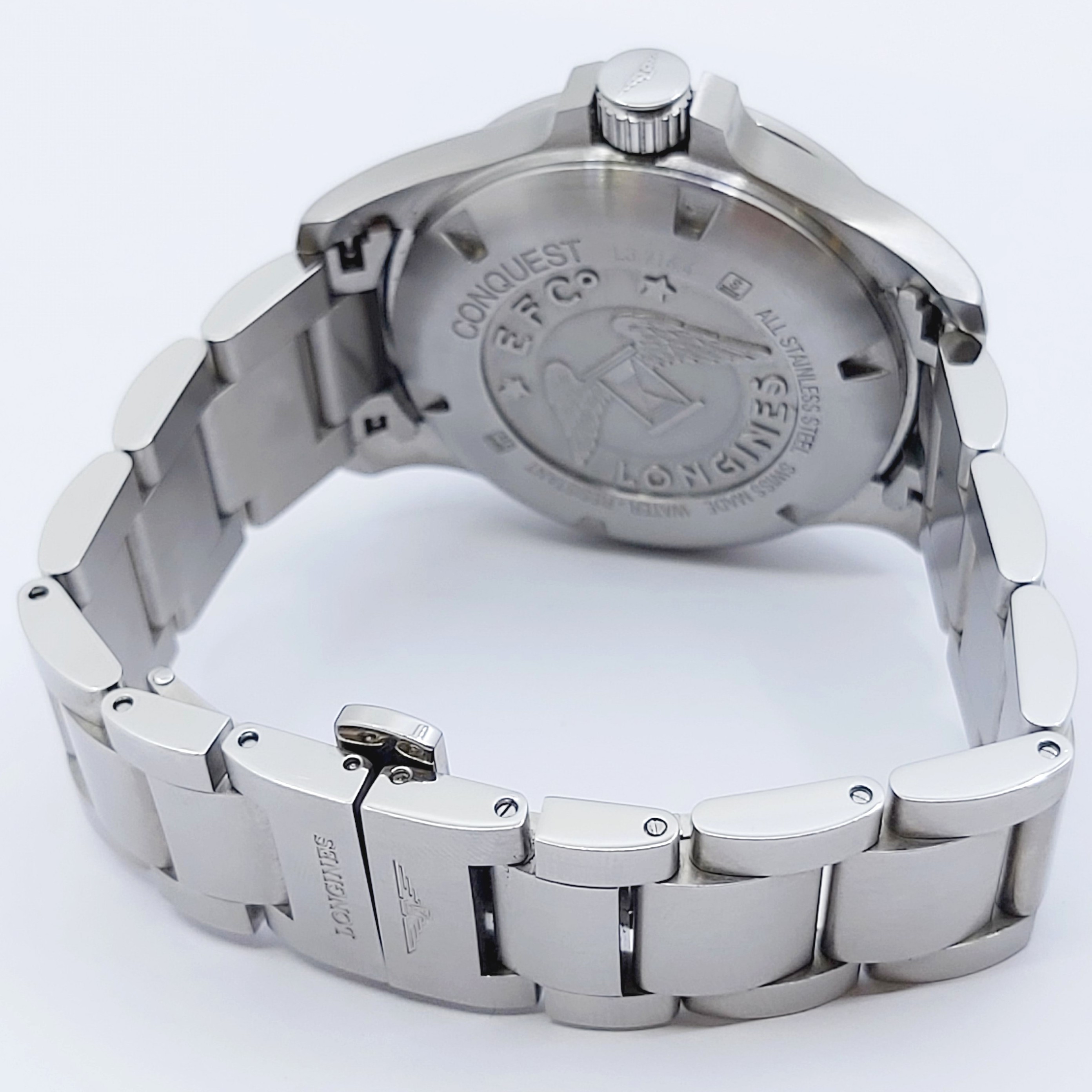 Armbanduhr Longines Conquest V.H.P., Ref.: L3.716.4.56.6 mit Zertifikat