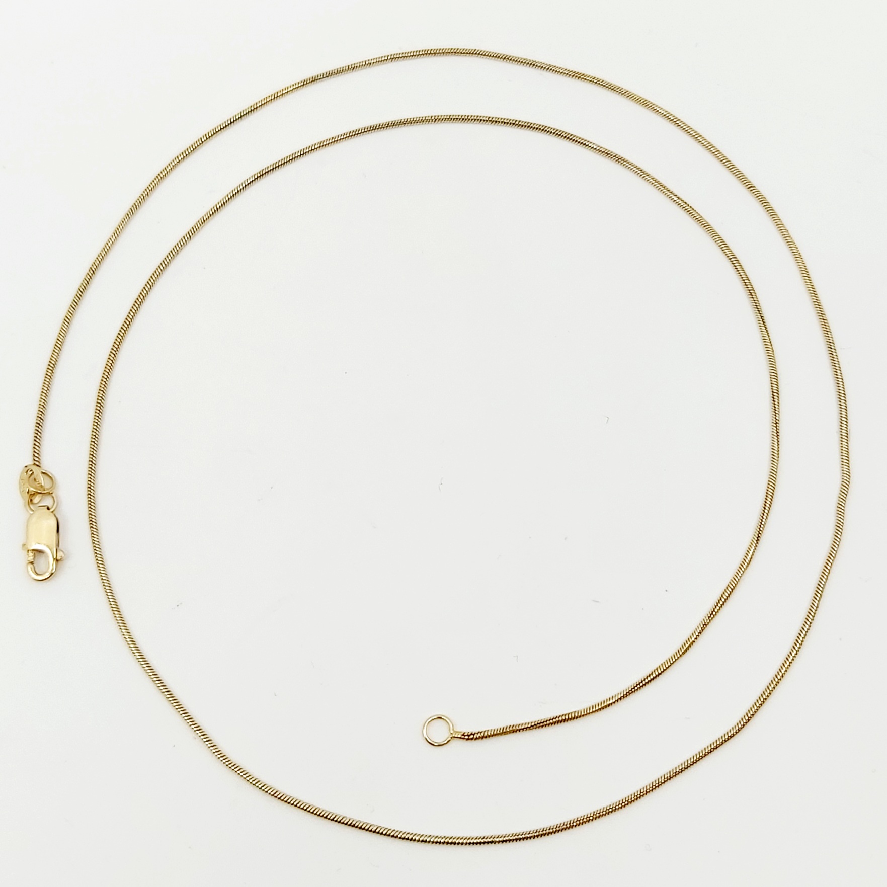 1 Halskette 585/- Länge: 49 cm, 3,05 g