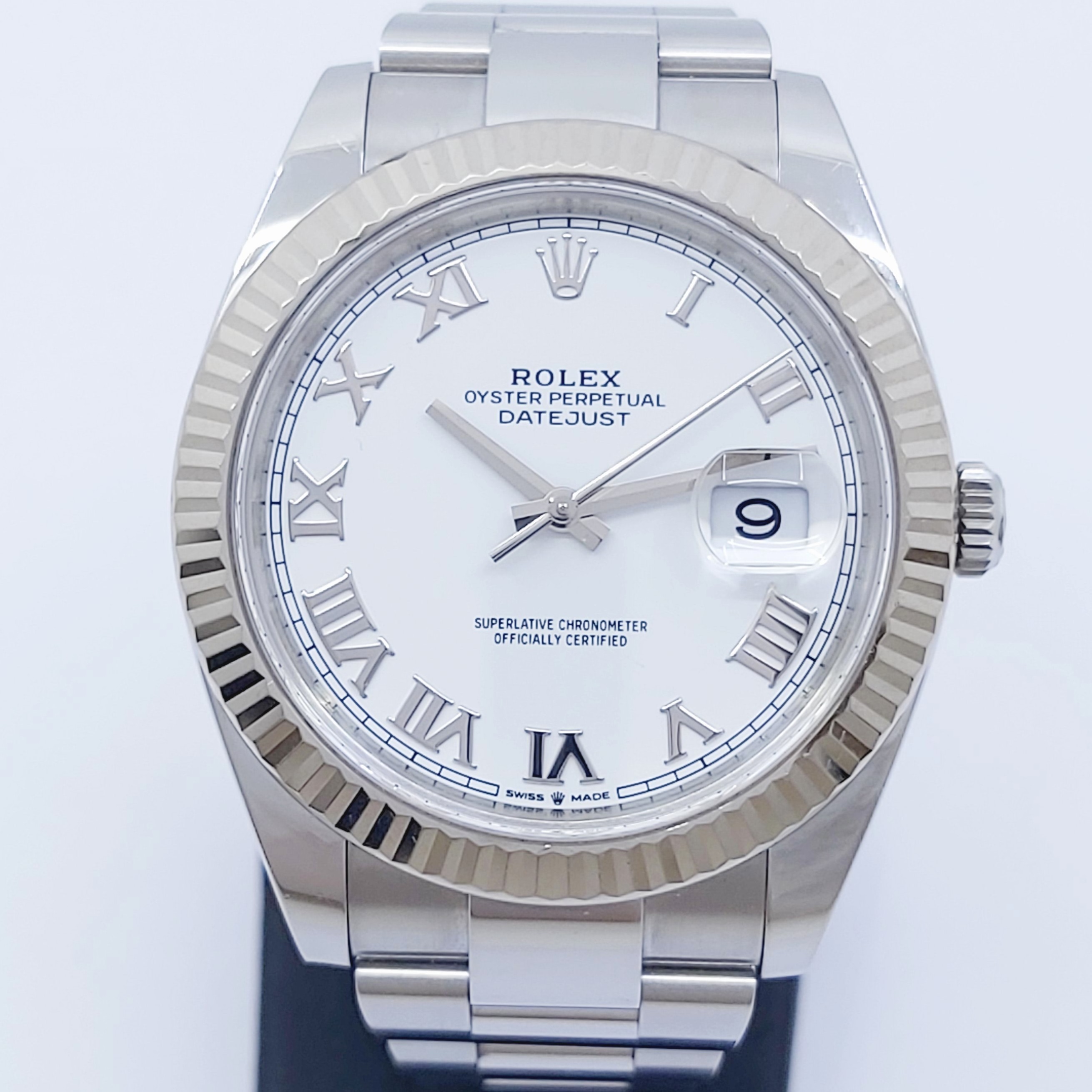 Rolex Datejust 41 Ref.126334 mit Original-Box und Papiere Stahl/Gold