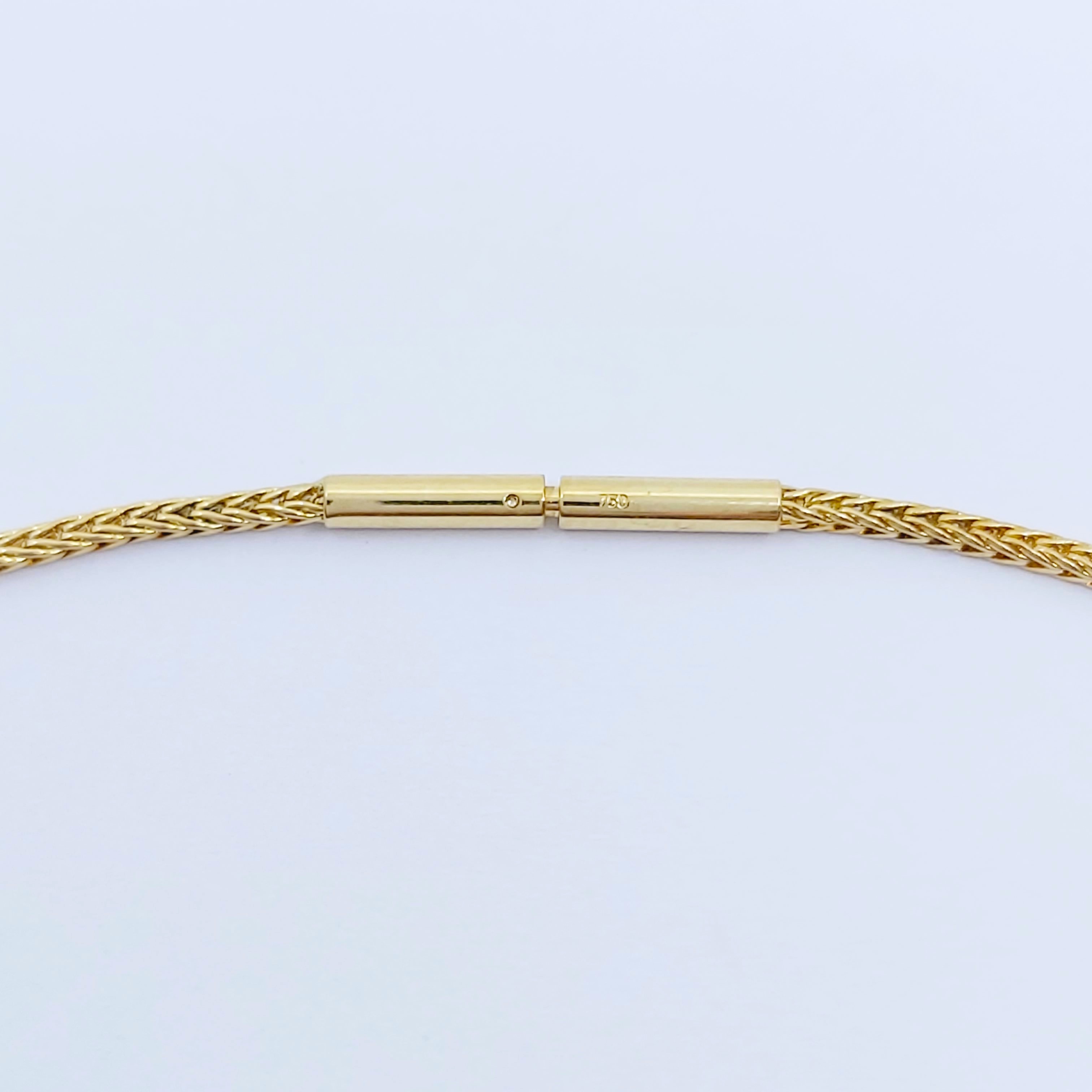 Halskette 750/-, Länge: 46,5 cm, 6,42g