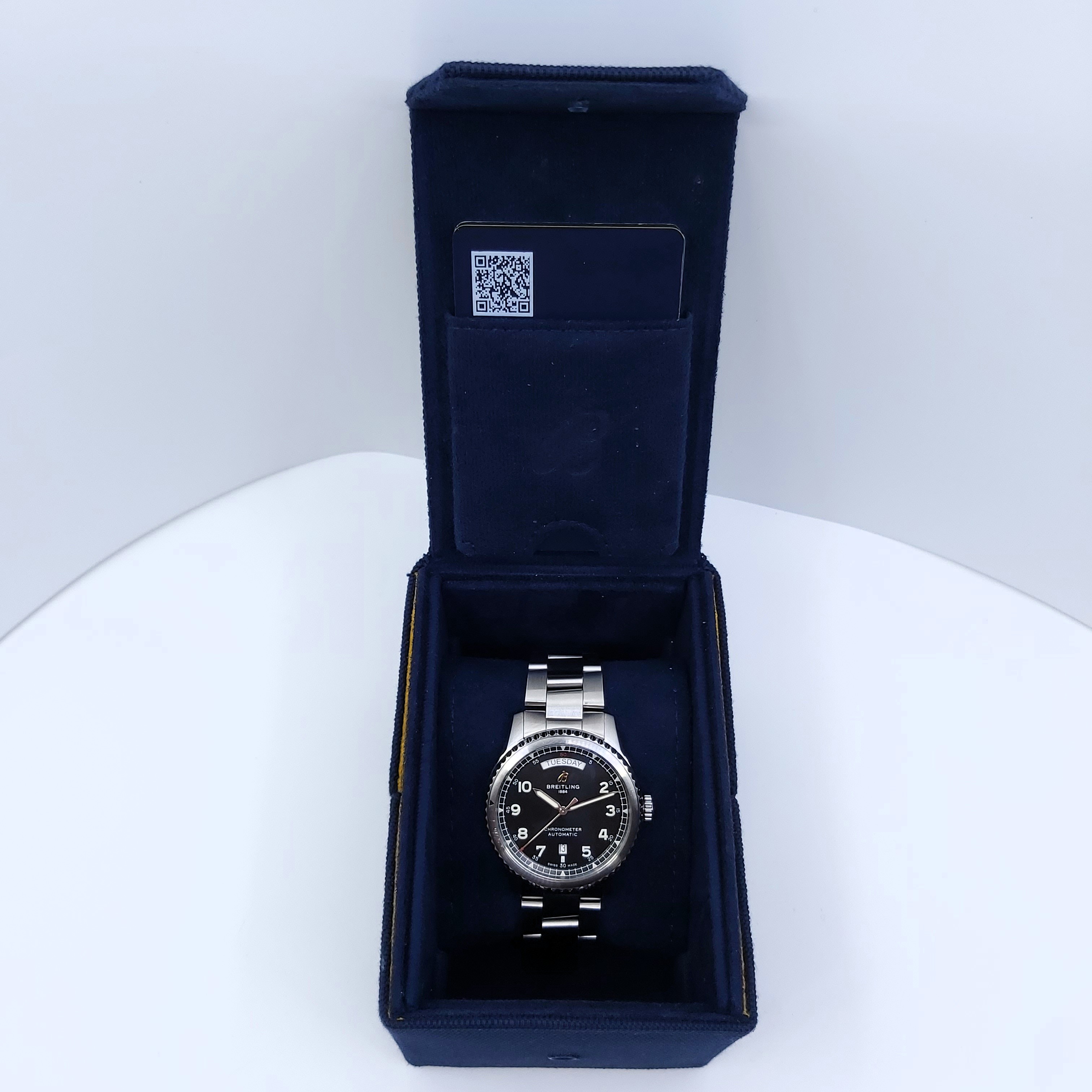 Breitling Aviator Navitimer 8 Edelstahl Ref. A45330