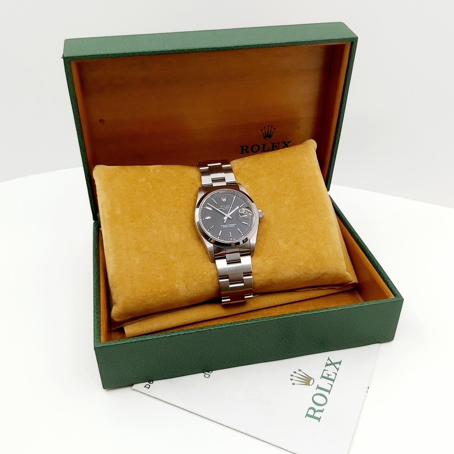 1 Armbanduhr Rolex Date 34mm,  Ref.15200