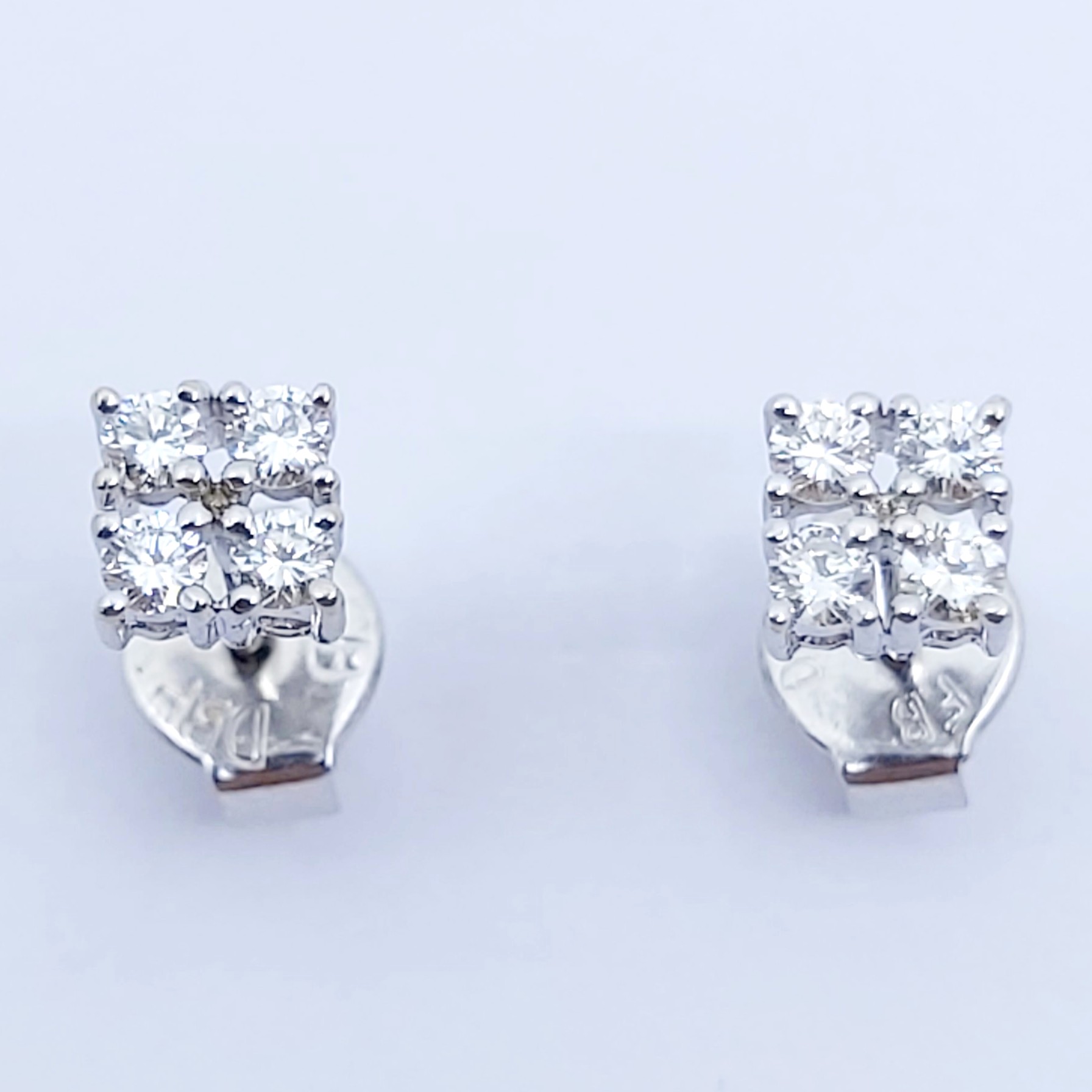 Ohrstecker 585/- mit Brillanten, 1,56g