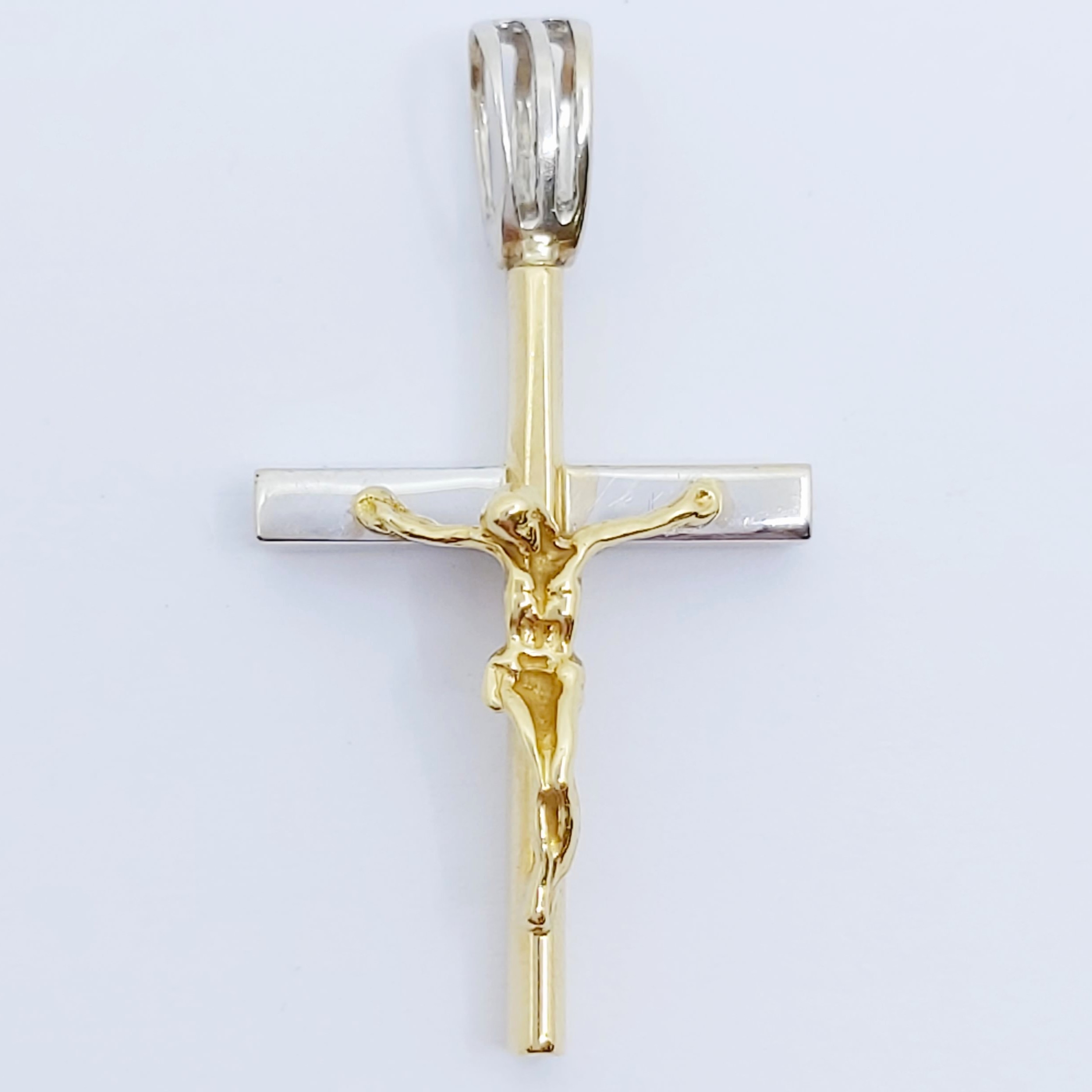 Anhänger 750/- "Kreuz", 3,93g
