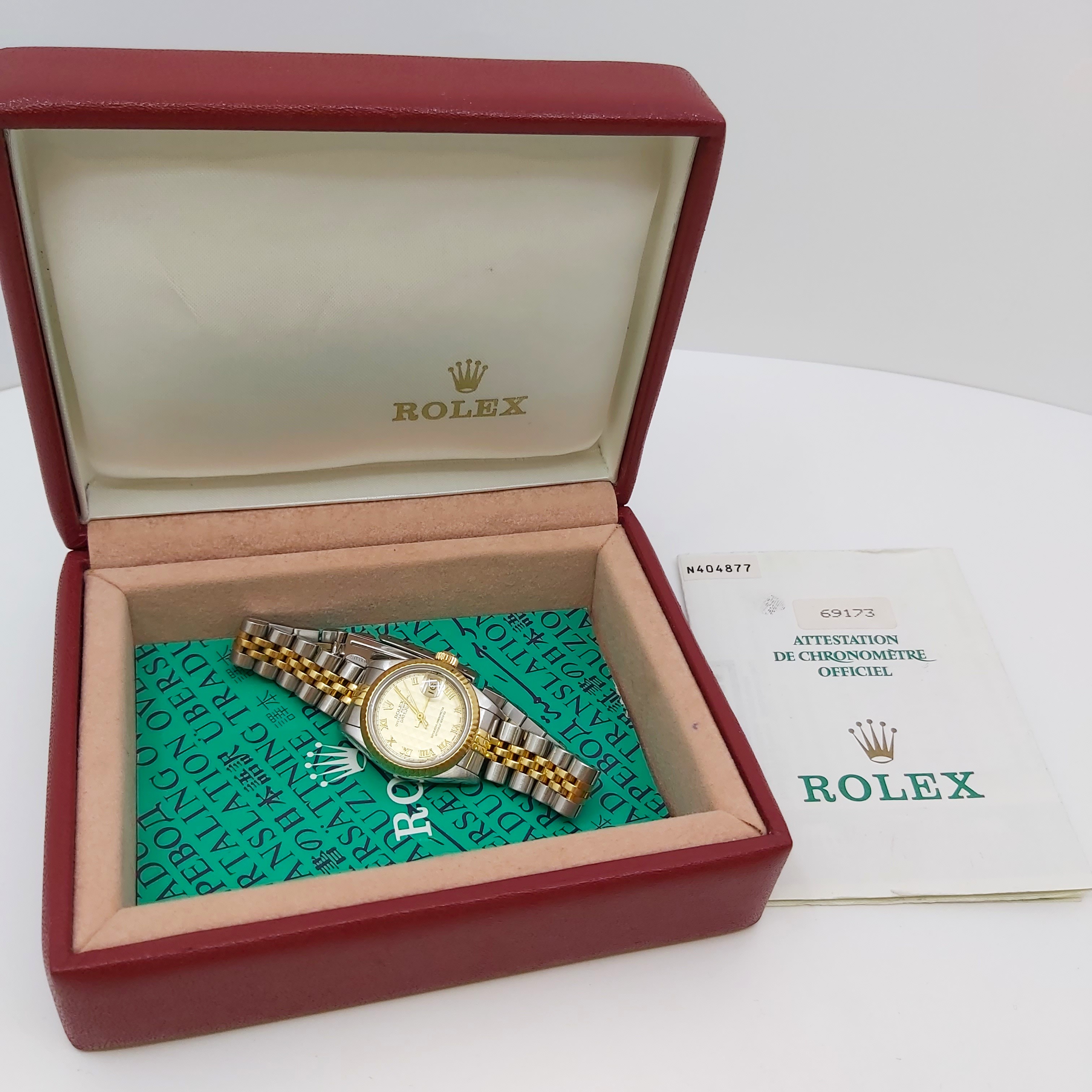 Damenuhr Rolex Datejust Stahl/Gold 69173