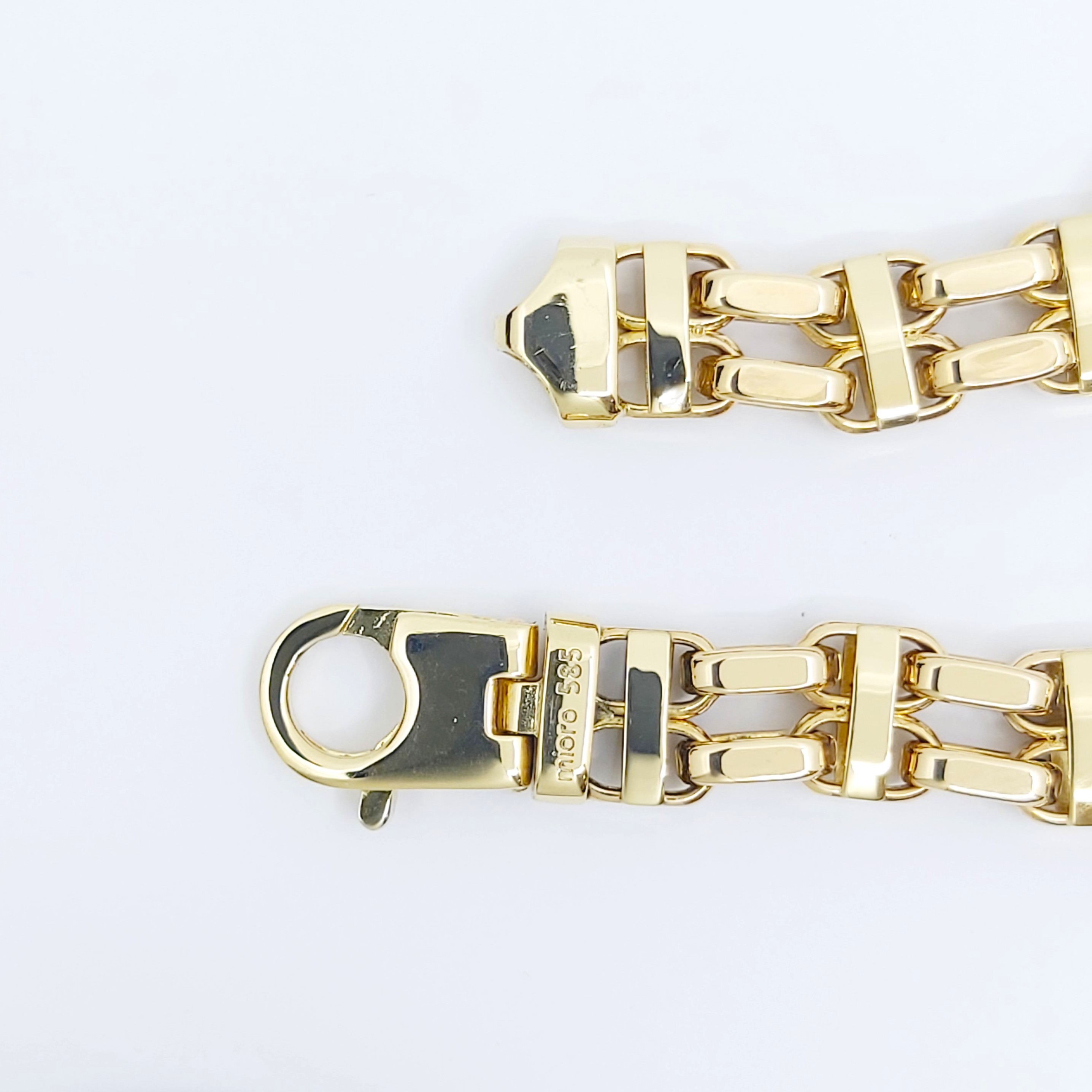 Armband 585/- Länge: 21 cm, 14,270 g