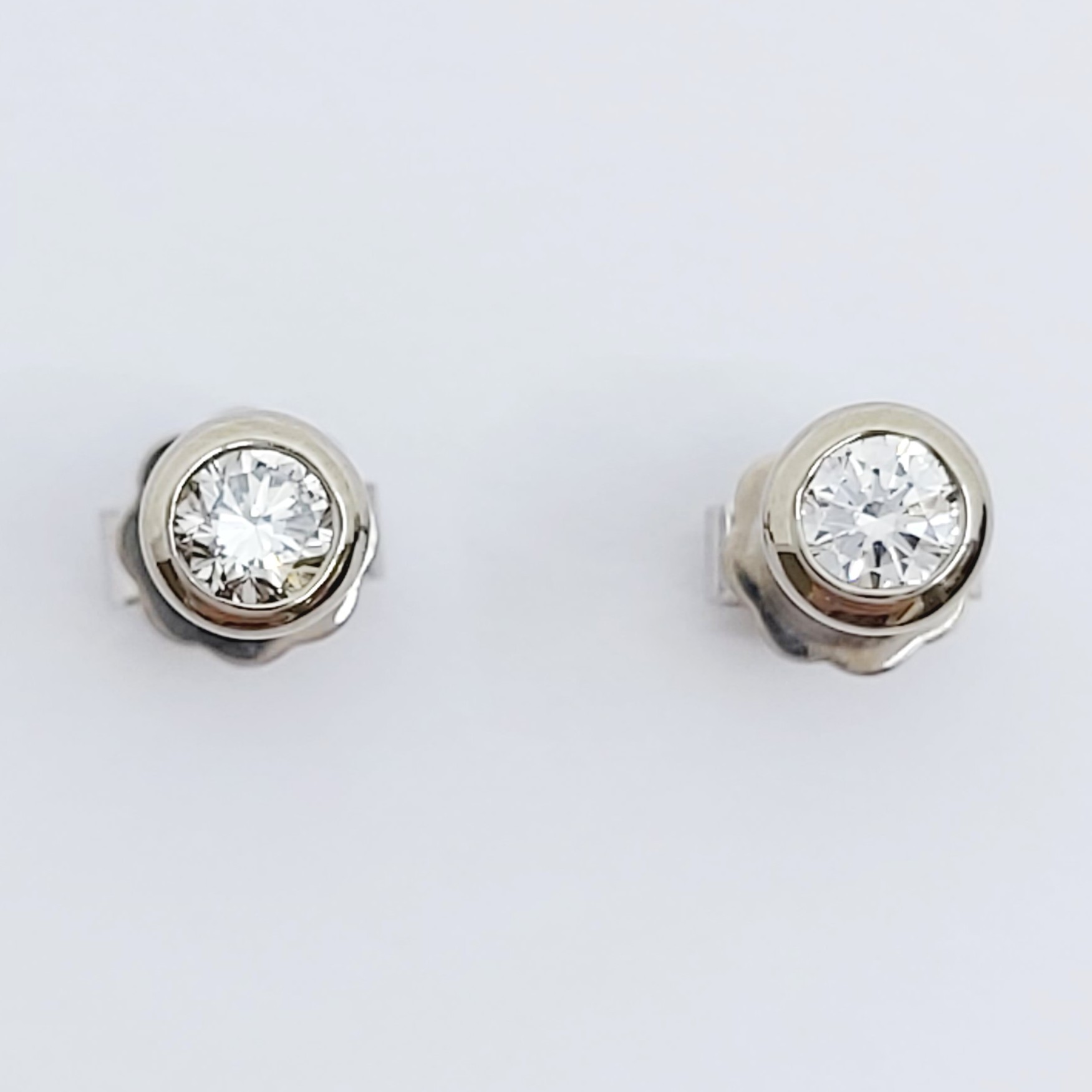 Ohrstecker 750/- mit Brillanten, 2,05g