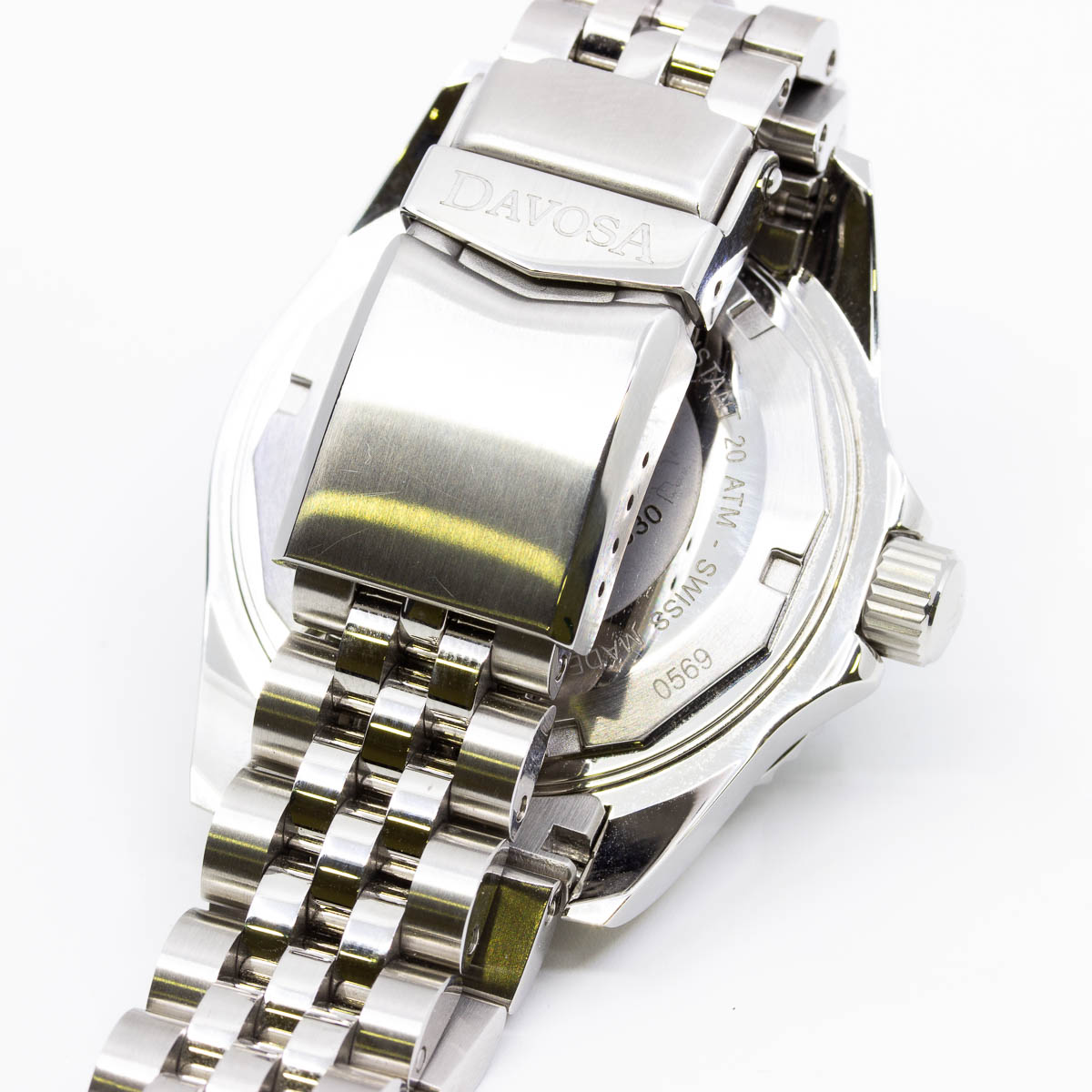Armbanduhr Davosa Ternos, Ref 1801.3-330, neuwertig, Fullset