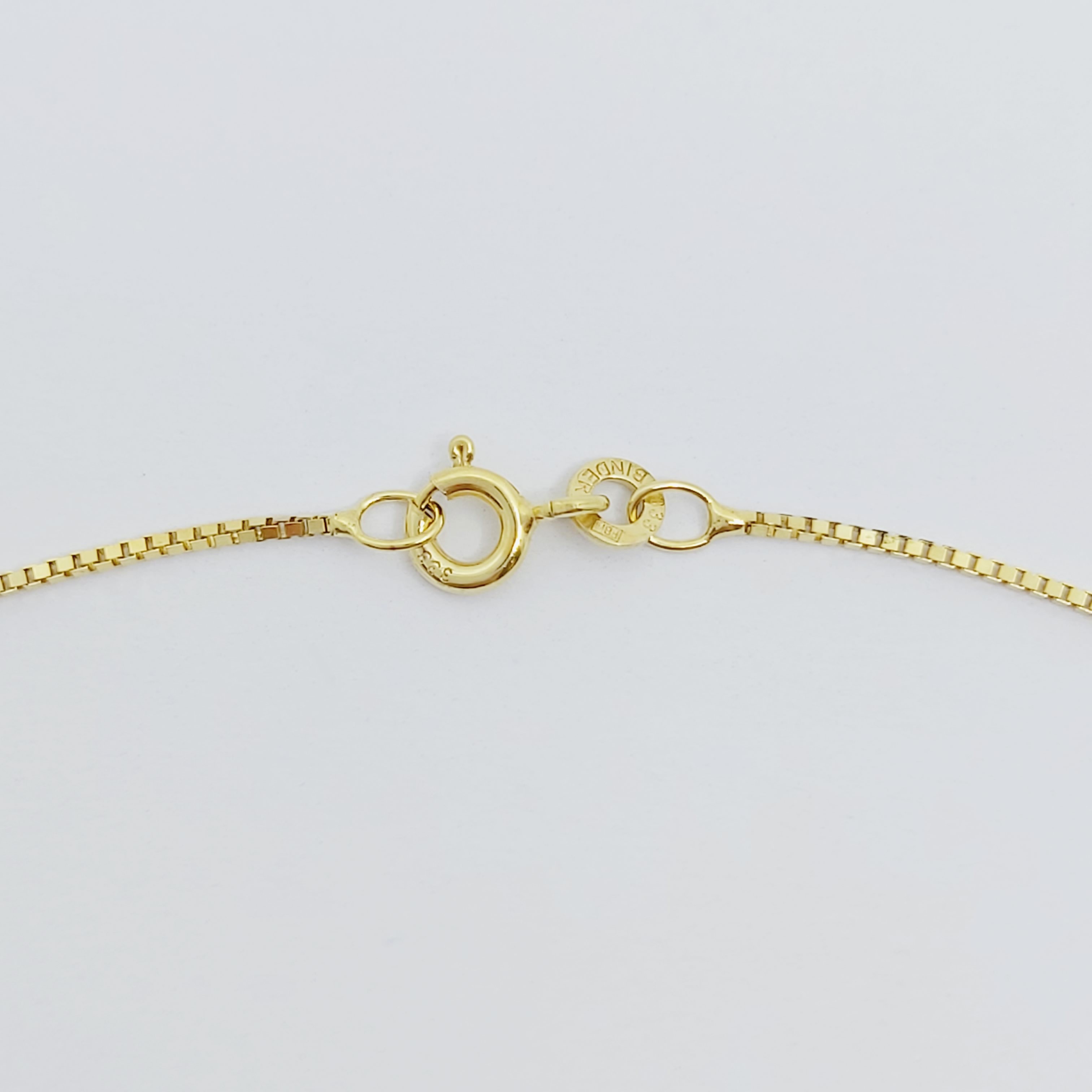 Halskette mit Anhänger 333/-, Länge: 39,5 cm, 3,37g