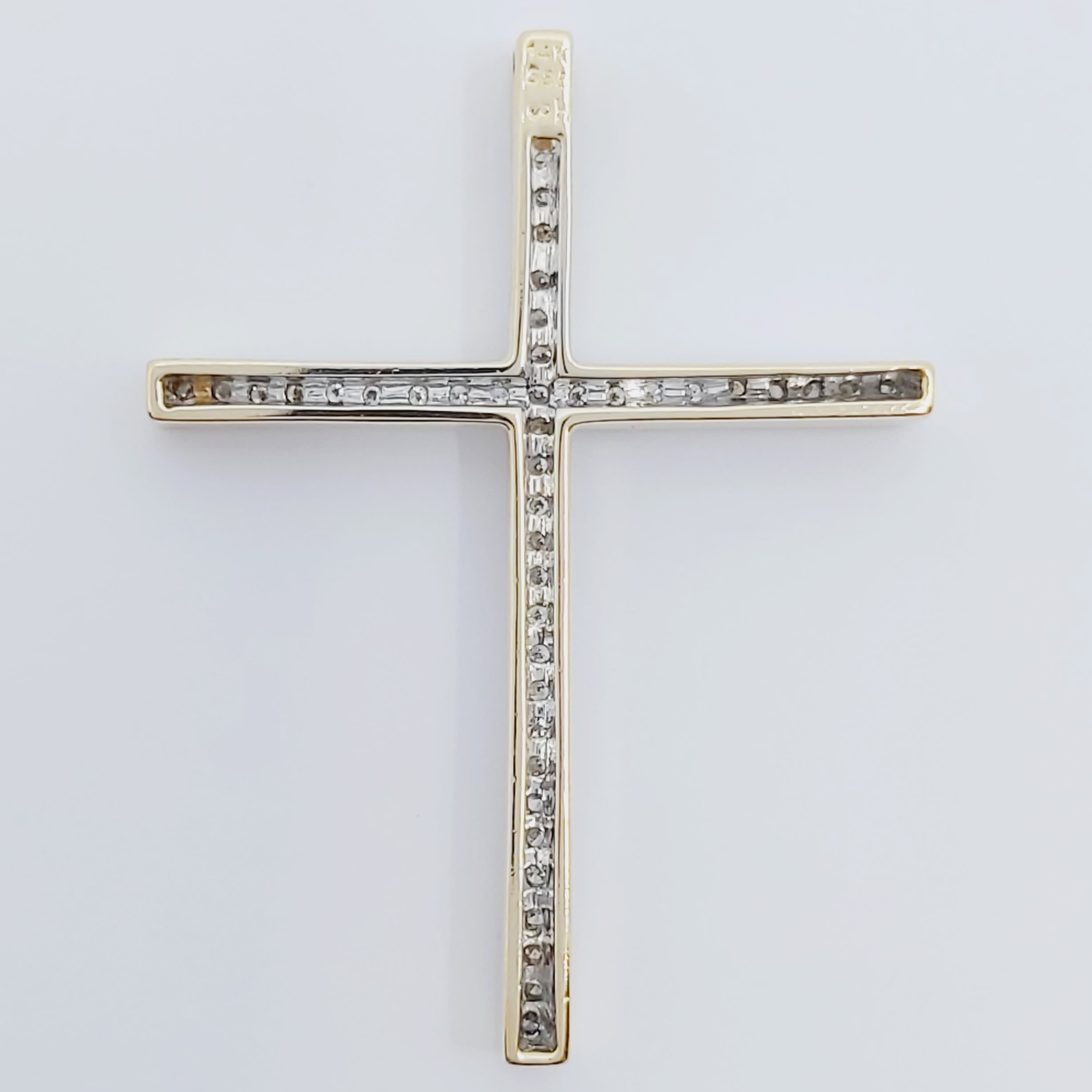 Anhänger 585/- mit Brillanten, 3,39g