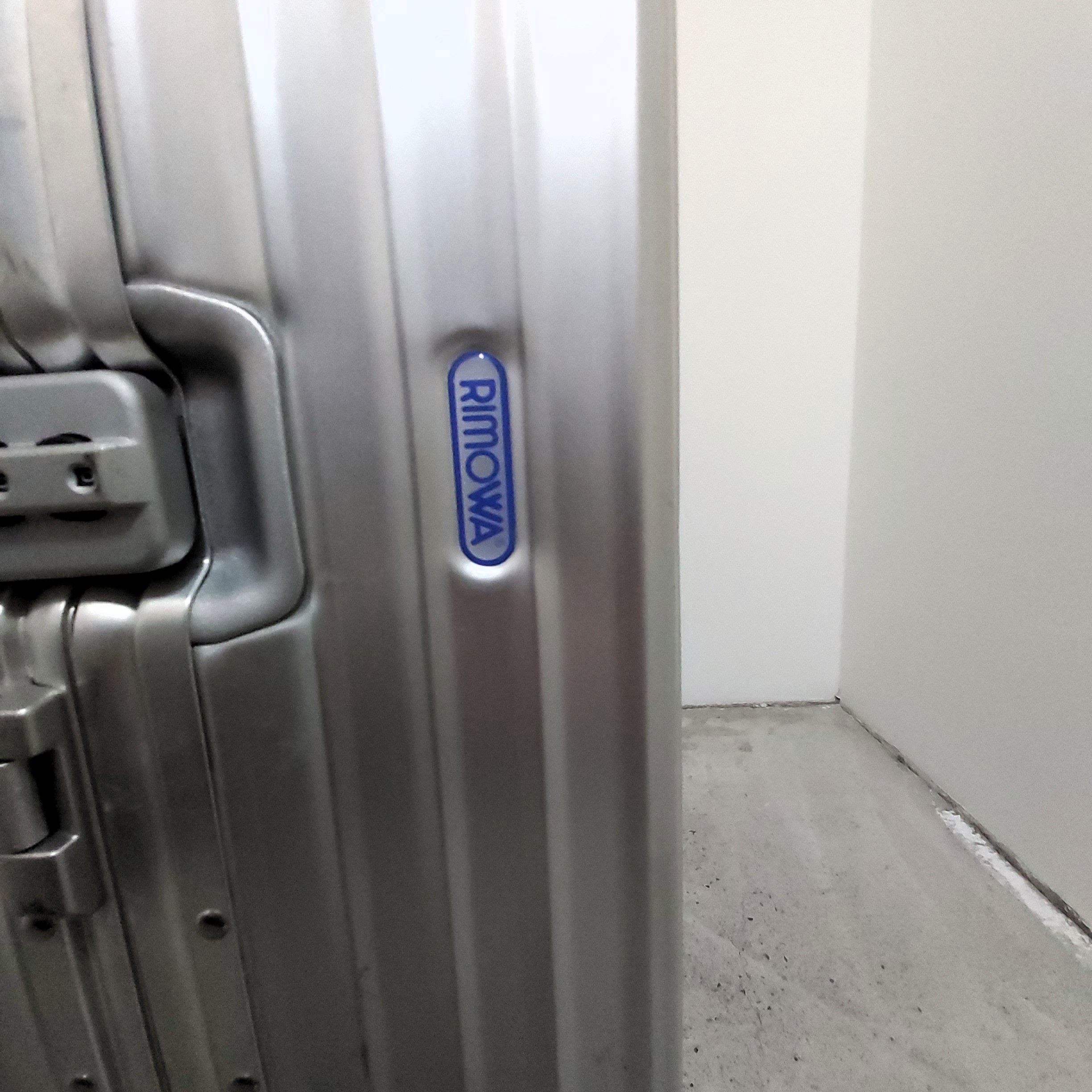 Koffer Rimowa Aluminium Gebrauchsspuren