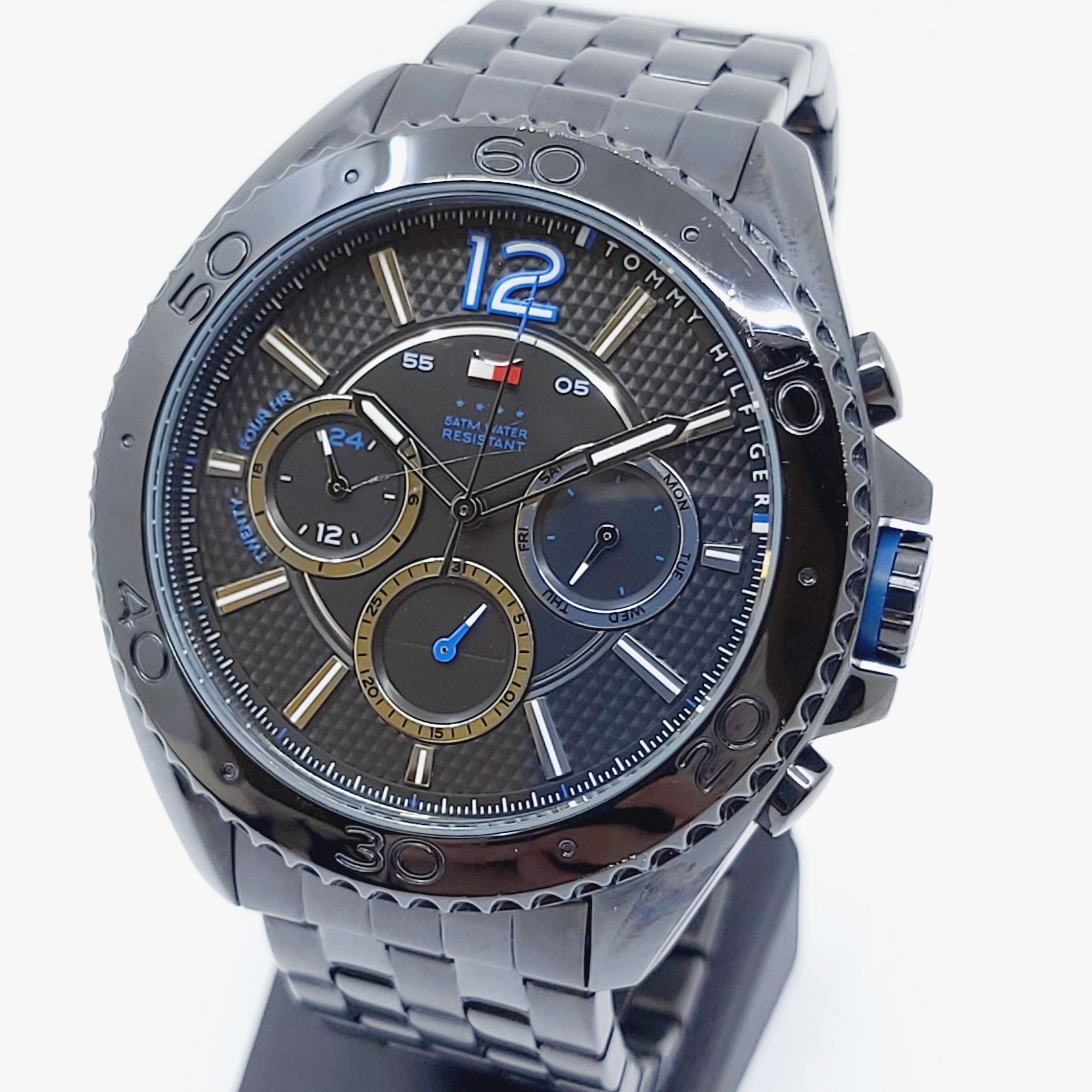 Armbanduhr Tommy Hilfinger Grant Black Sports