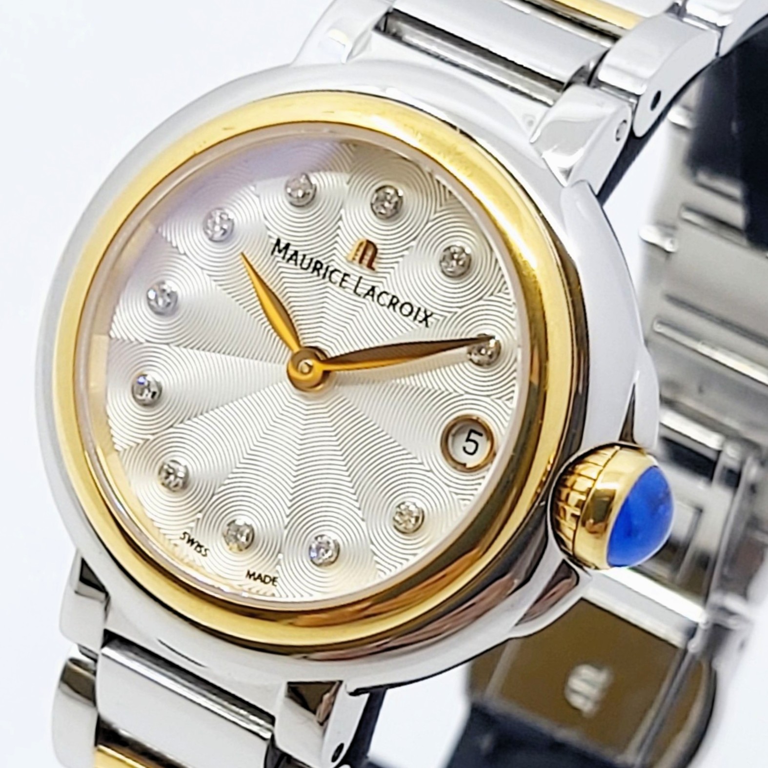Damenuhr Stahl/Double Maurice Lacroix Fiaba 28
