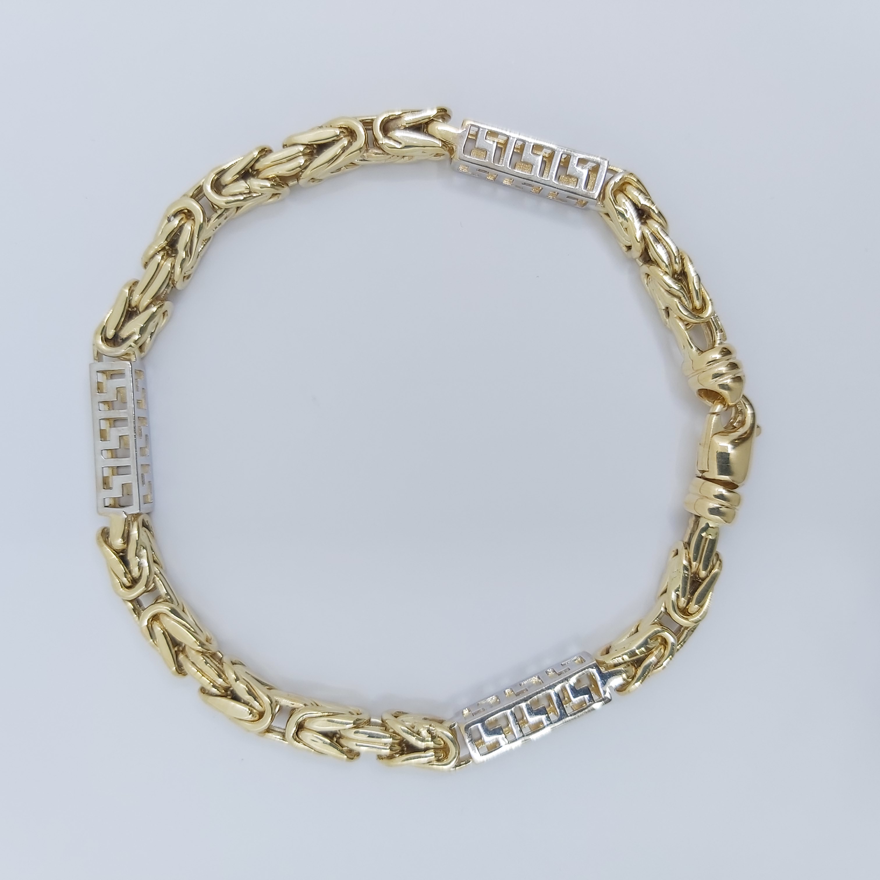 Armband 585/-, Länge: 21,5 cm, 16,23 g